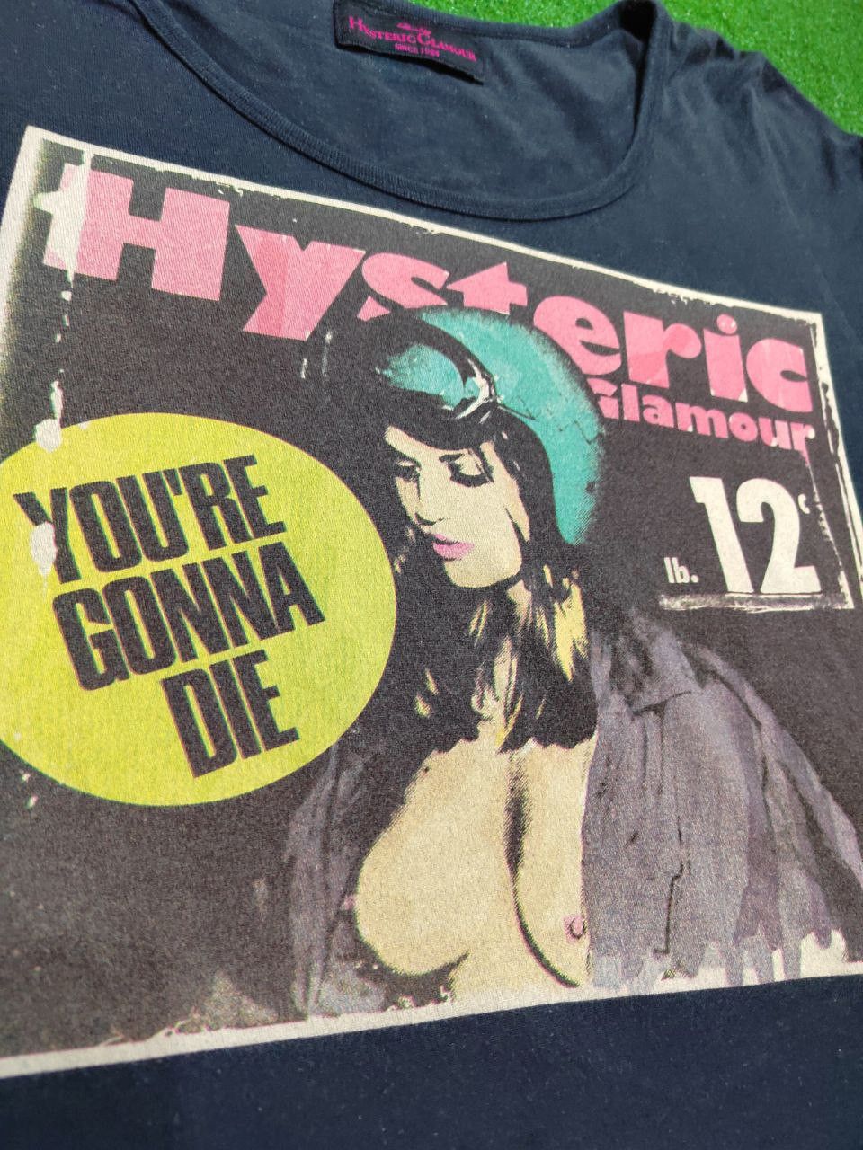 Hysteric Glamour × Japanese Brand × Vintage Vintage Hysteric Glamour You're Gonna Die Hookup Size US S / EU 44-46 / 1 - 4 Thumbnail
