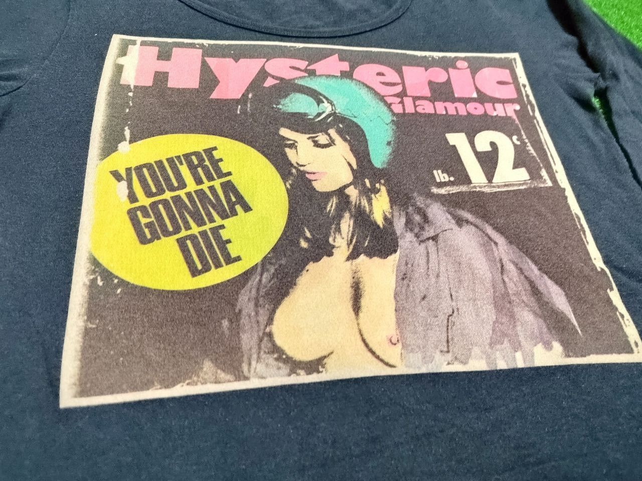 Hysteric Glamour × Japanese Brand × Vintage Vintage Hysteric Glamour You're Gonna Die Hookup Size US S / EU 44-46 / 1 - 11 Thumbnail