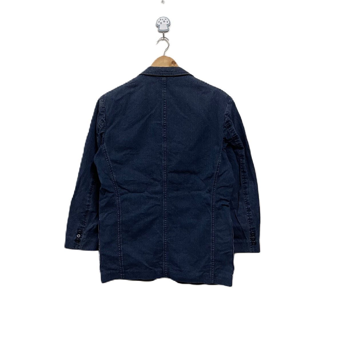 Blue Blue Japan Bleu nimes denim blazer jacket casual Size US M / EU 48-50 / 2 - 2 Thumbnail