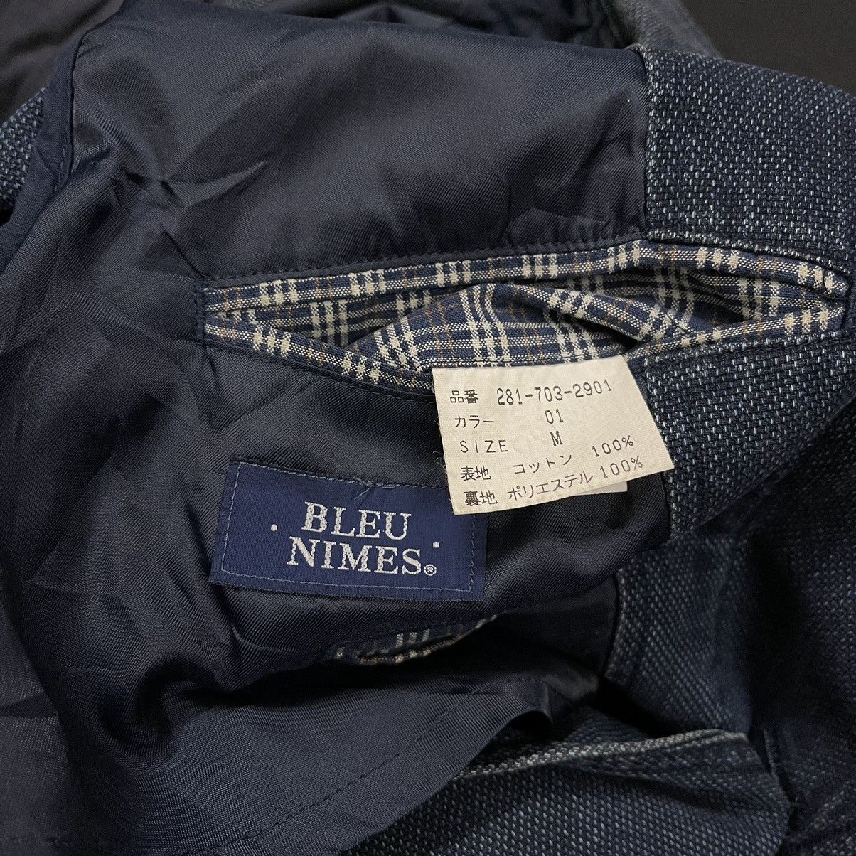 Blue Blue Japan Bleu nimes denim blazer jacket casual Size US M / EU 48-50 / 2 - 5 Thumbnail