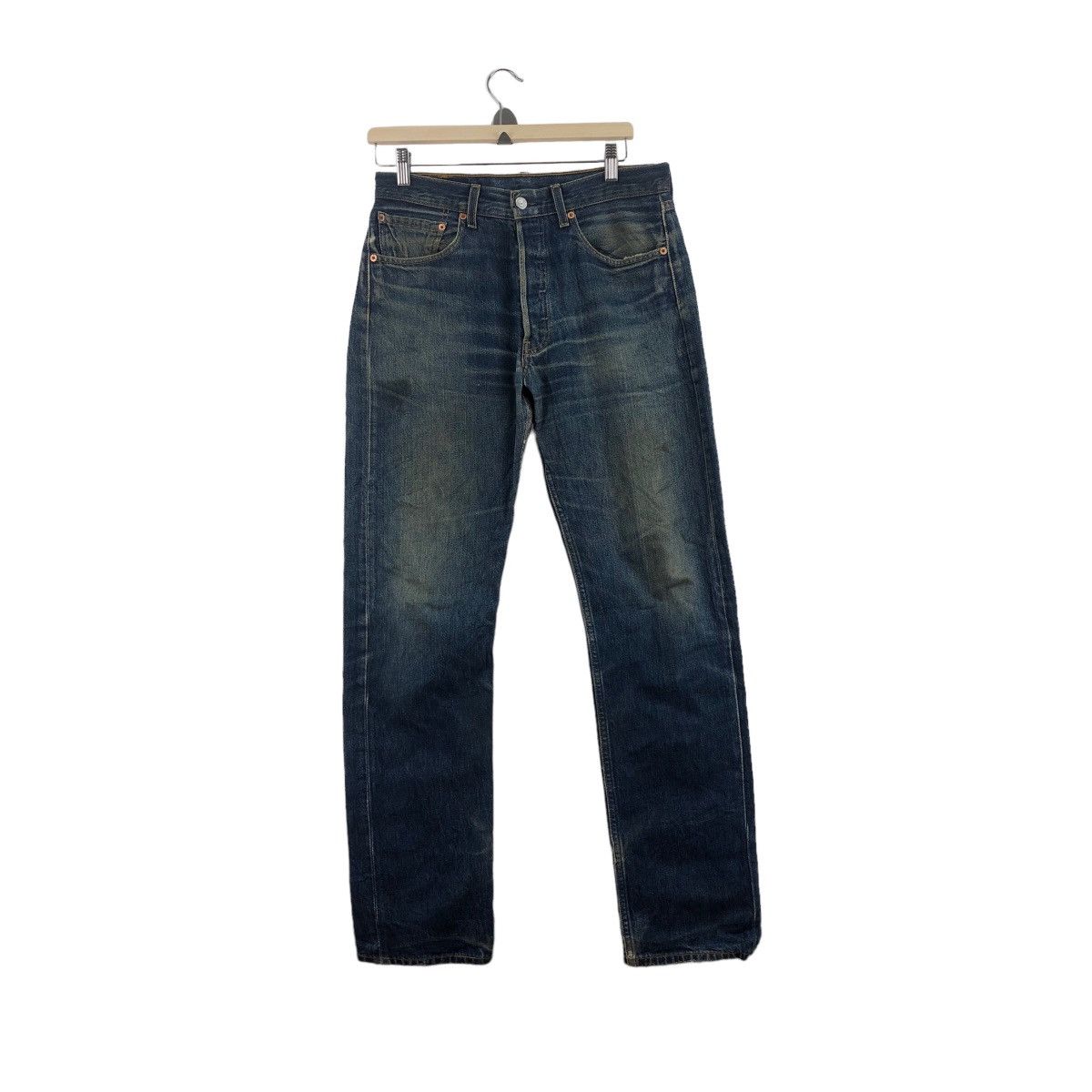 Levi's Vintage Levi's 501 Jeans 31x34 Distressed Y2K Made in Turkey Size US 32 / EU 48 - 1 Thumbnail