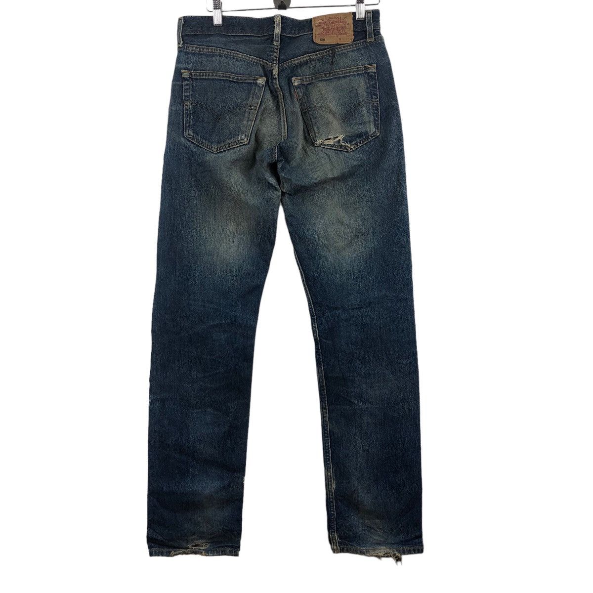 Levi's Vintage Levi's 501 Jeans 31x34 Distressed Y2K Made in Turkey Size US 32 / EU 48 - 3 Thumbnail
