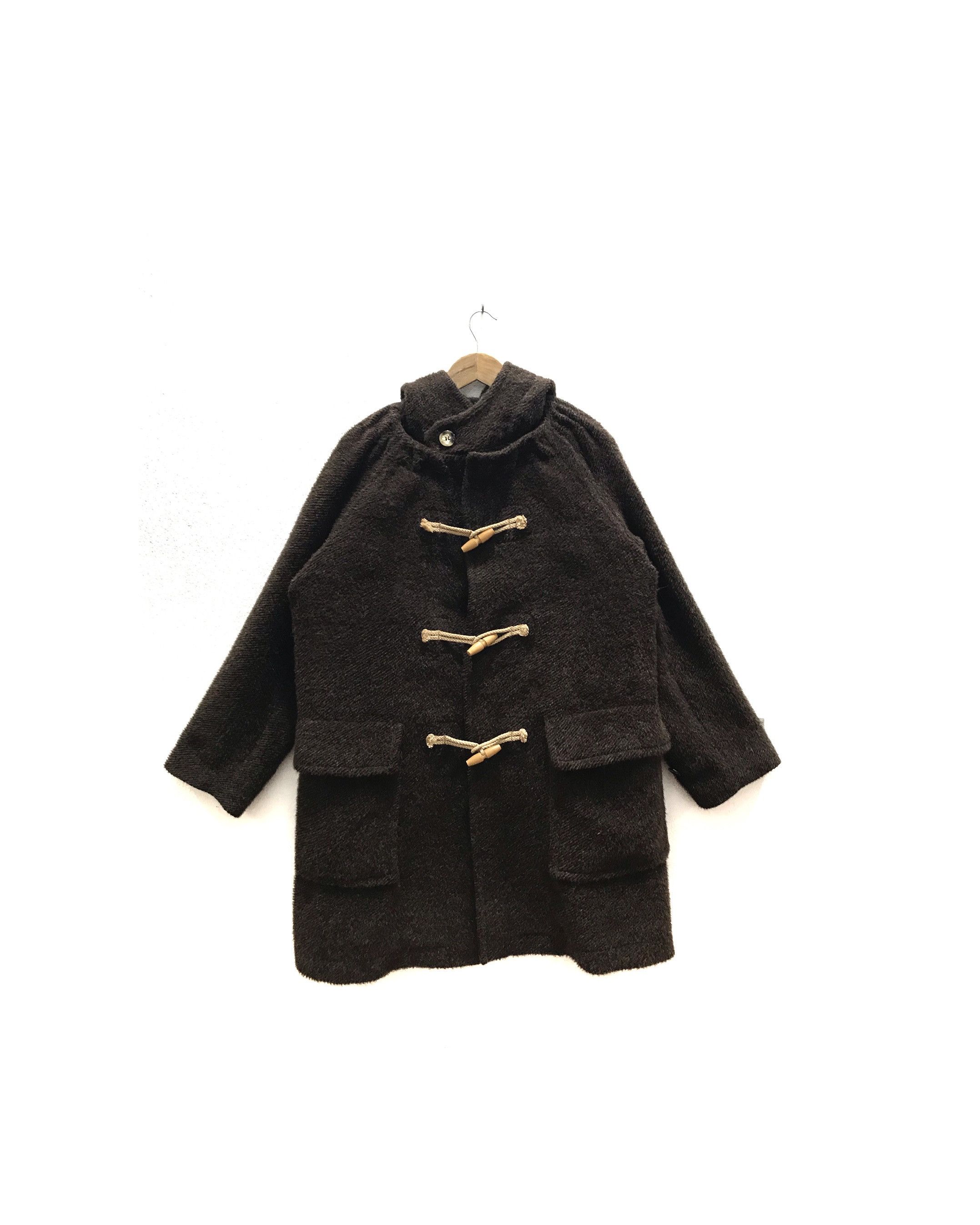 CABANE de ZUCCa × Issey Miyake Zucca Wool Jacket Toggle Button Size US M / EU 48-50 / 2 - 1 Thumbnail