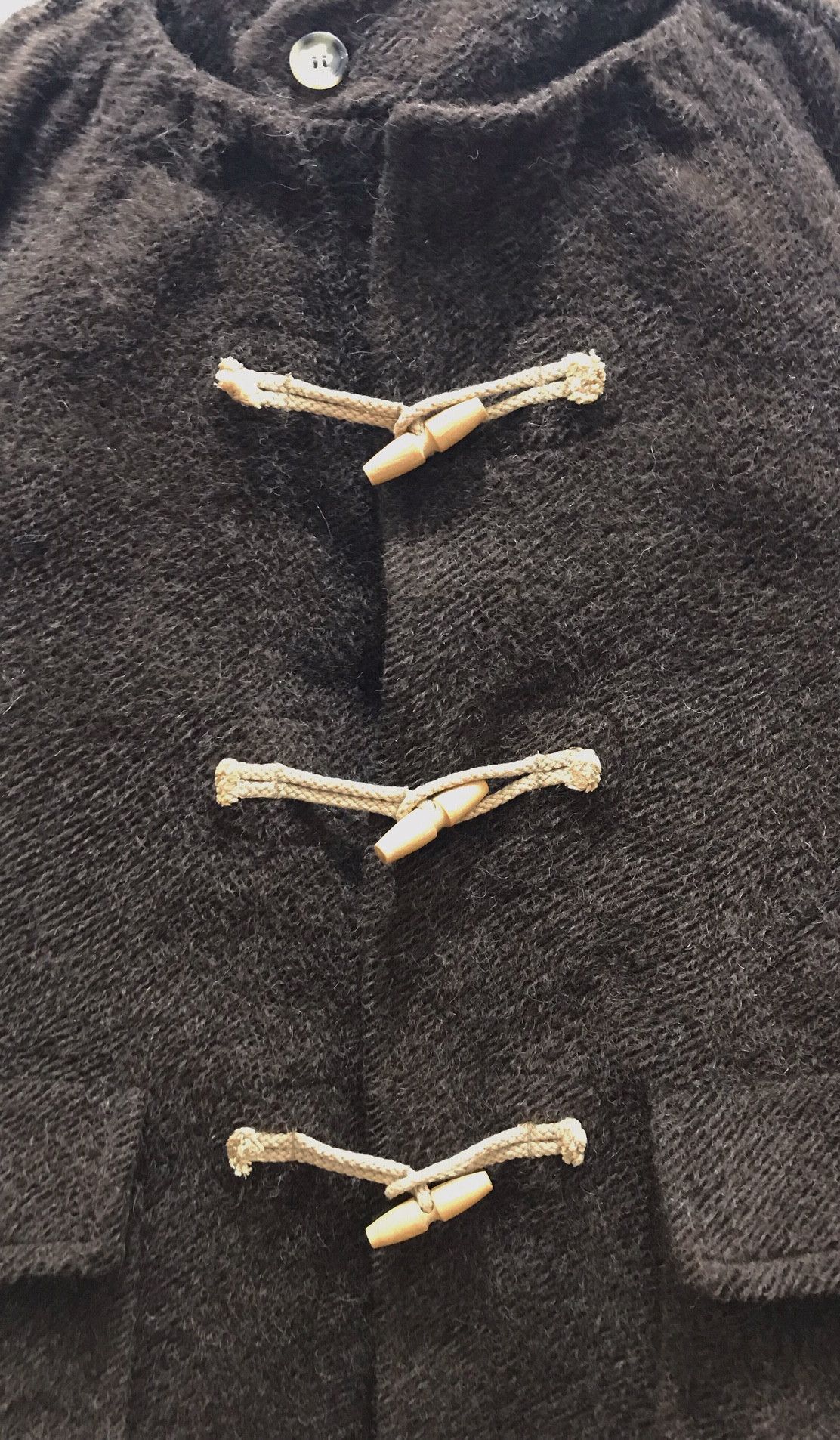 CABANE de ZUCCa × Issey Miyake Zucca Wool Jacket Toggle Button Size US M / EU 48-50 / 2 - 5 Thumbnail