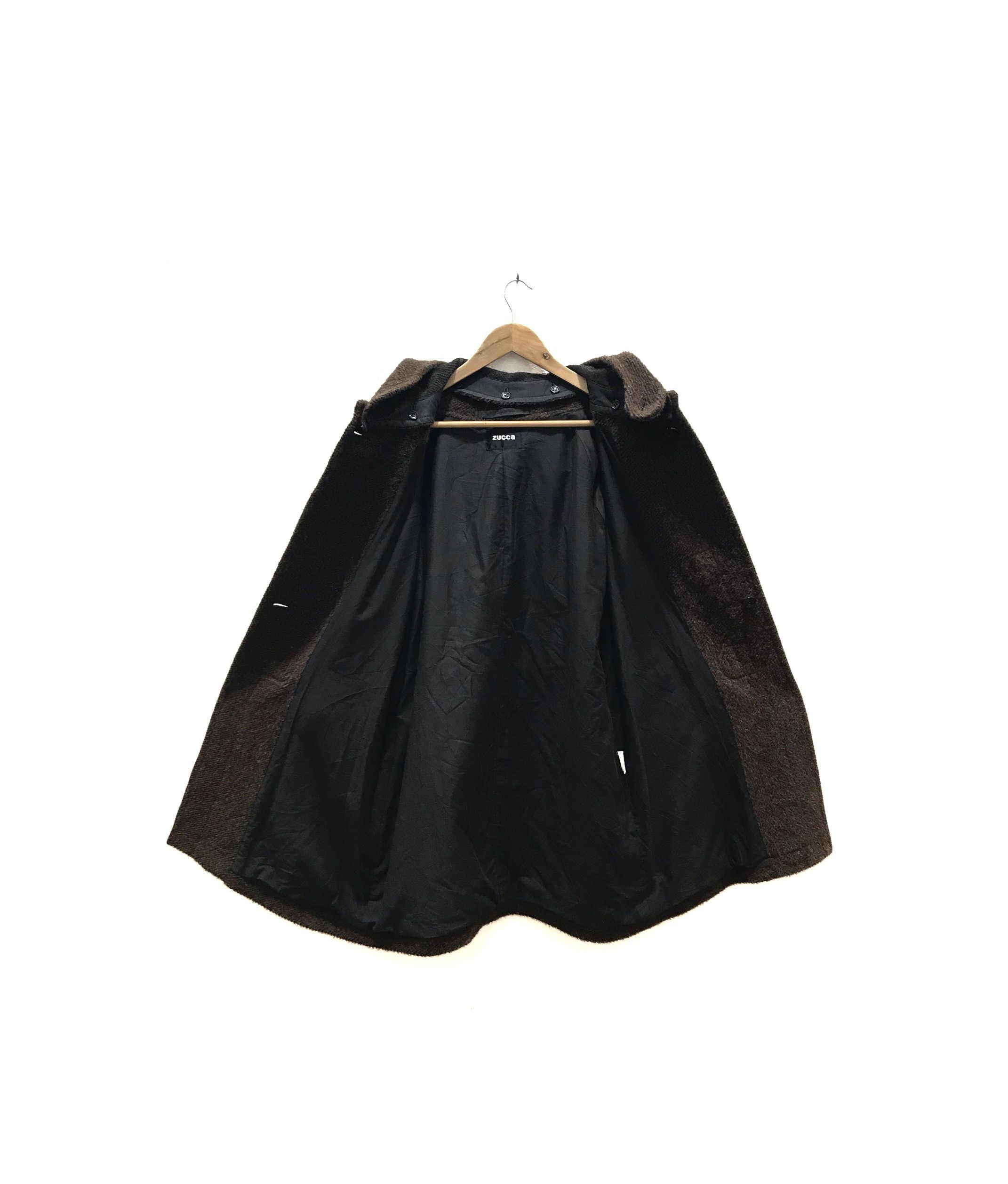 CABANE de ZUCCa × Issey Miyake Zucca Wool Jacket Toggle Button Size US M / EU 48-50 / 2 - 3 Thumbnail