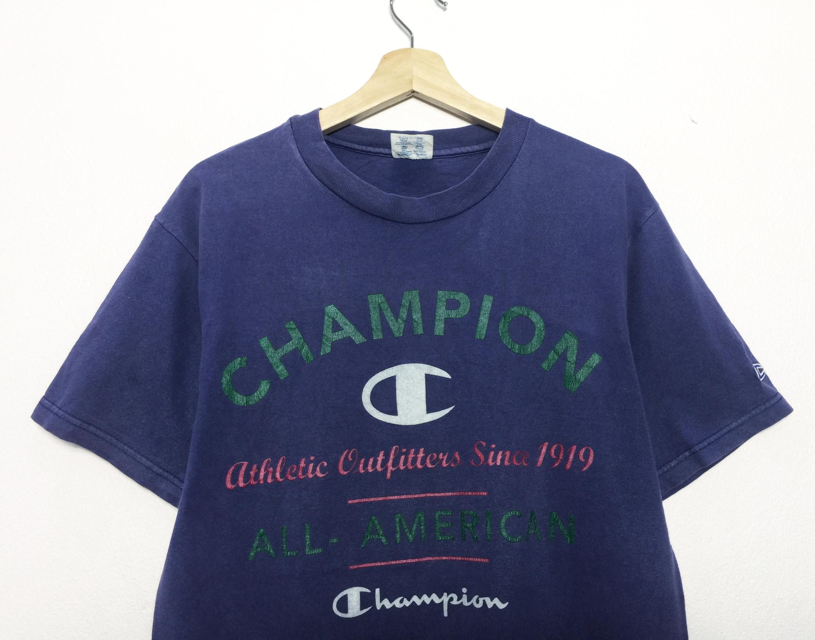 Champion Rare Vintage Champion Tees Made in USA Size US M / EU 48-50 / 2 - 2 Thumbnail