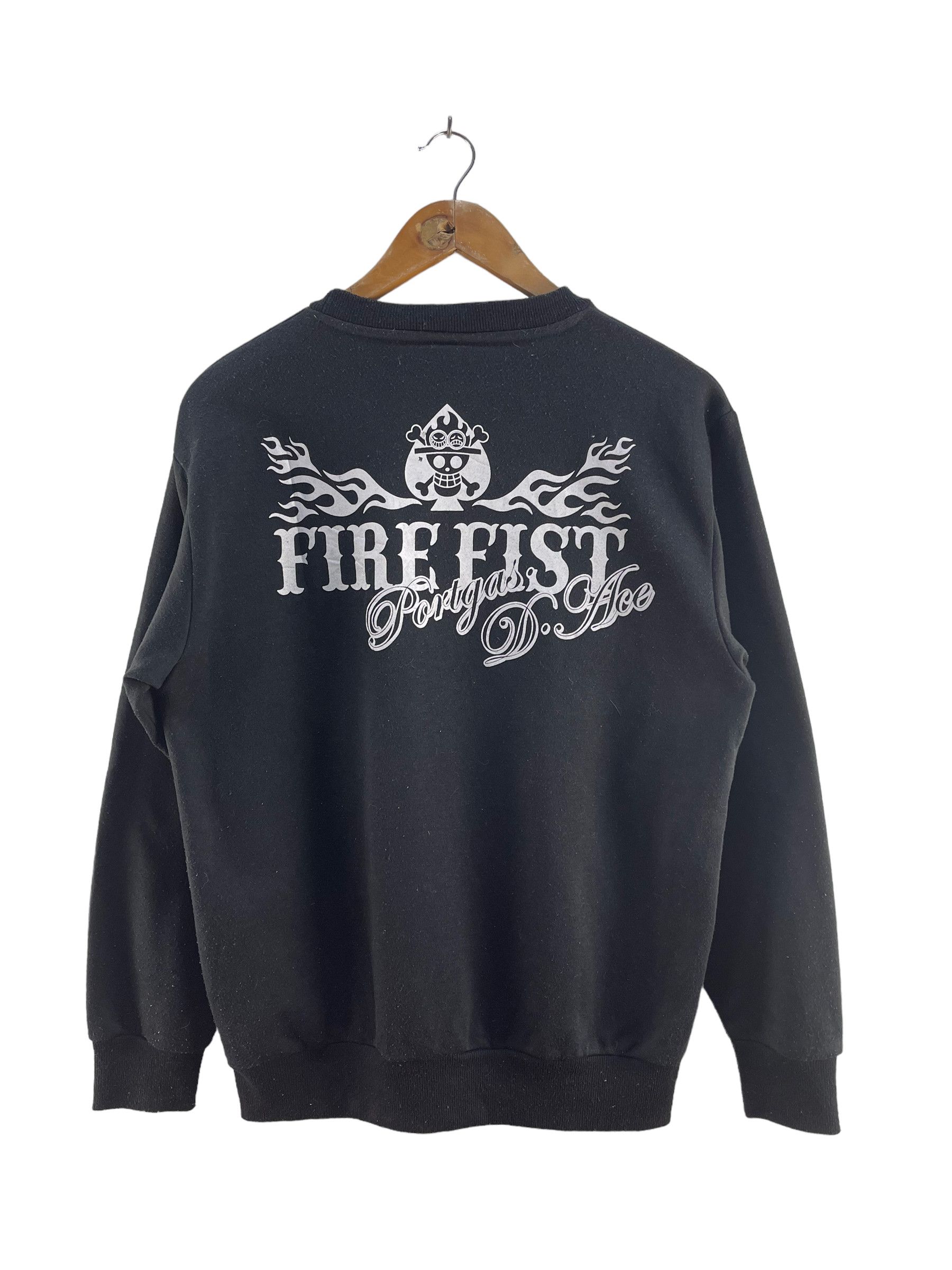 Cartoon Network Fire First Portgas D.Ace One Piece Sweatshirt Size US M / EU 48-50 / 2 - 2 Thumbnail