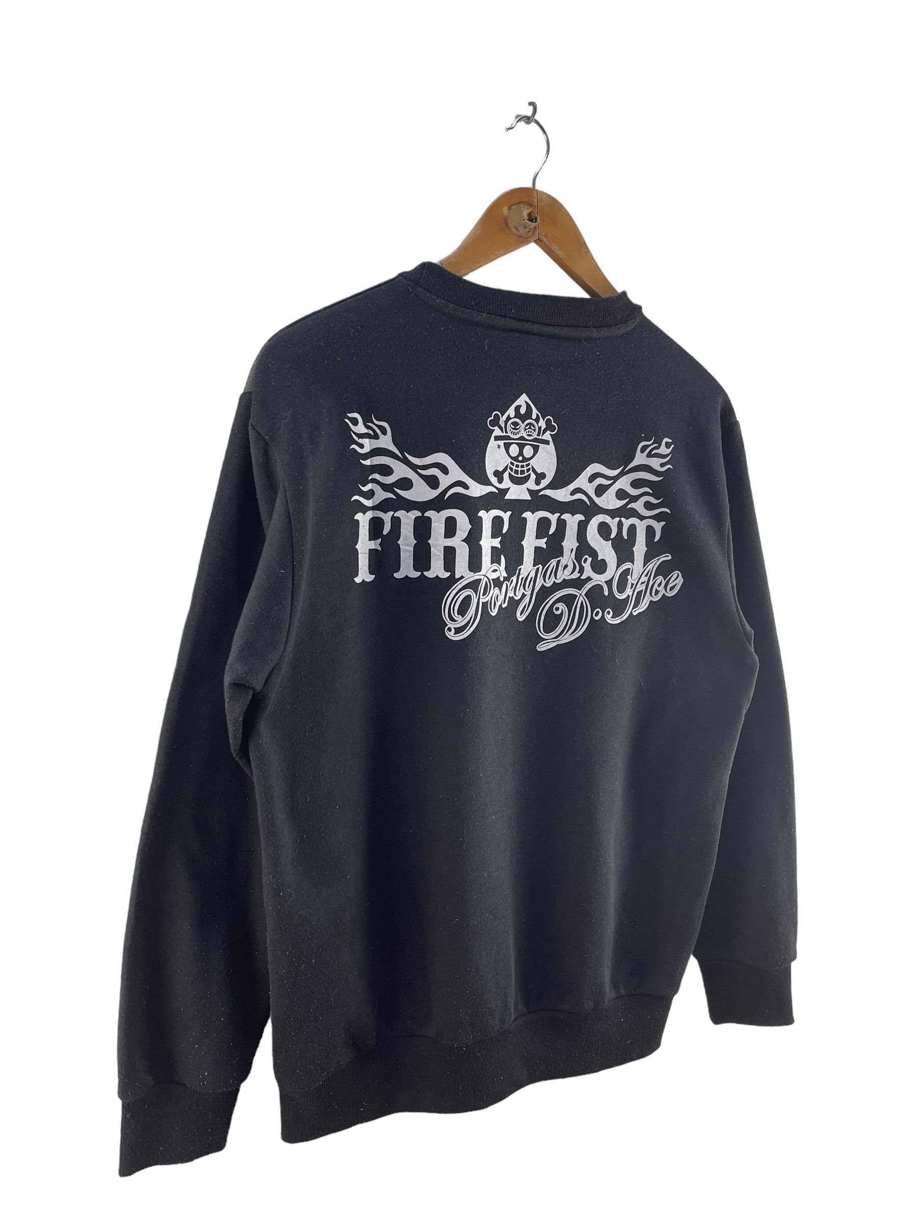 Cartoon Network Fire First Portgas D.Ace One Piece Sweatshirt Size US M / EU 48-50 / 2 - 5 Thumbnail