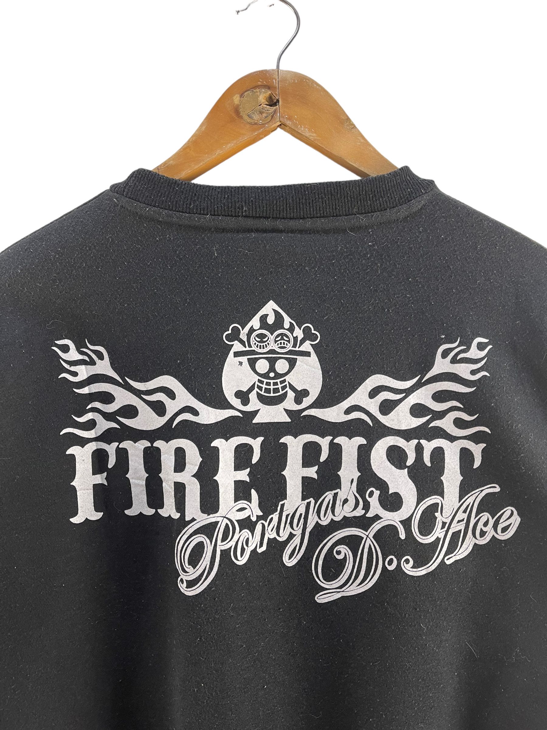 Cartoon Network Fire First Portgas D.Ace One Piece Sweatshirt Size US M / EU 48-50 / 2 - 9 Thumbnail