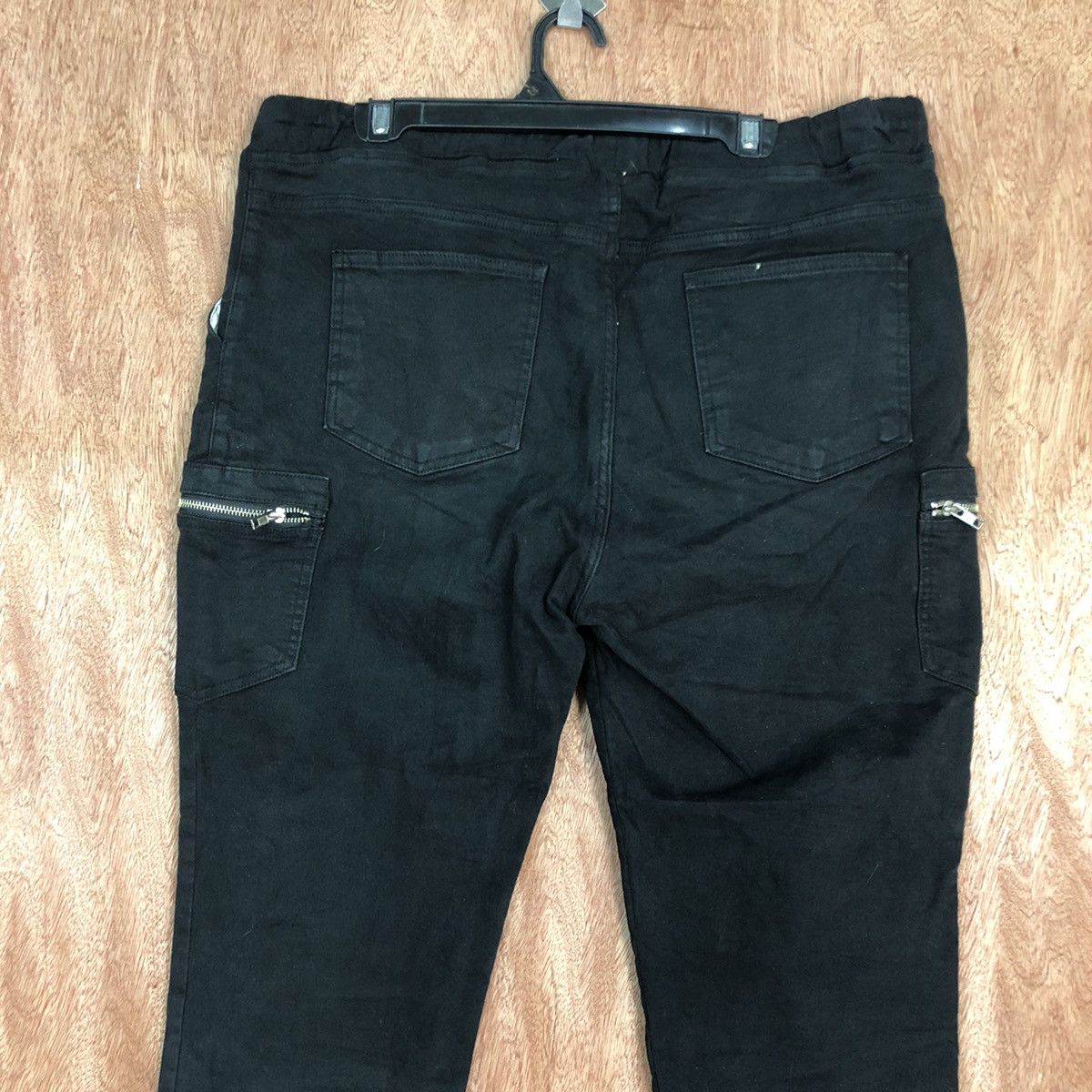 Japanese Brand DL T2M Black utility japan Cargo Pants #1666 Size US 34 / EU 50 - 7 Thumbnail
