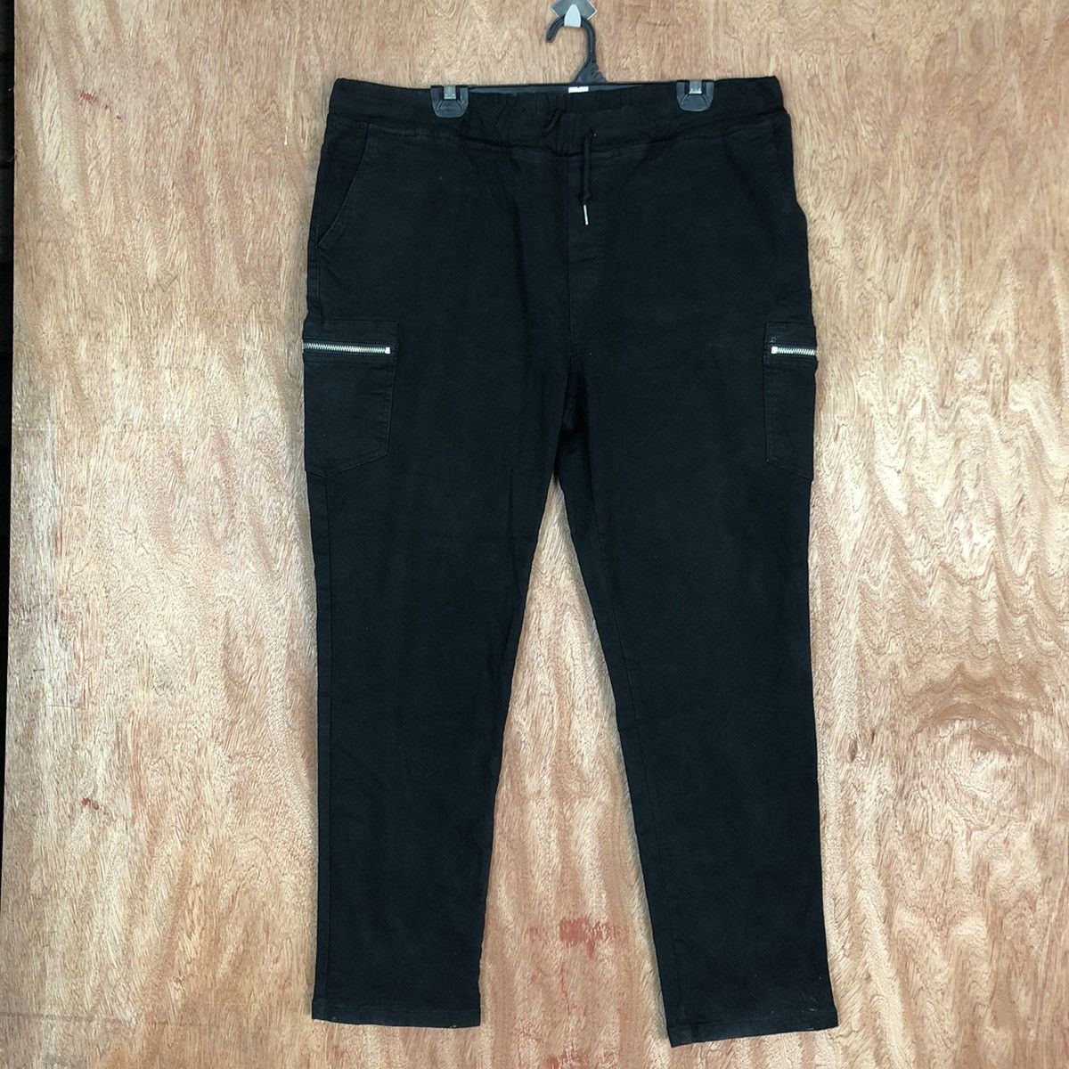 Japanese Brand DL T2M Black utility japan Cargo Pants #1666 Size US 34 / EU 50 - 1 Thumbnail