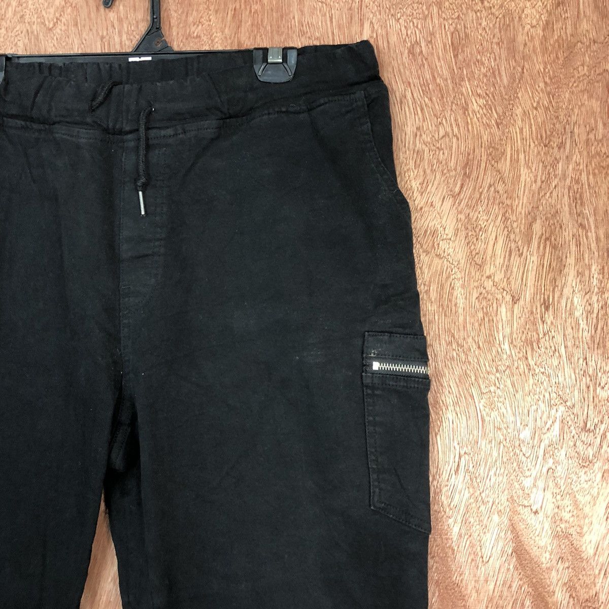 Japanese Brand DL T2M Black utility japan Cargo Pants #1666 Size US 34 / EU 50 - 4 Thumbnail