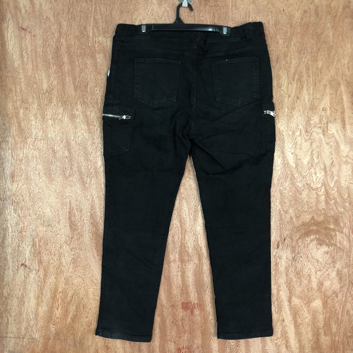 Japanese Brand DL T2M Black utility japan Cargo Pants #1666 Size US 34 / EU 50 - 6 Thumbnail