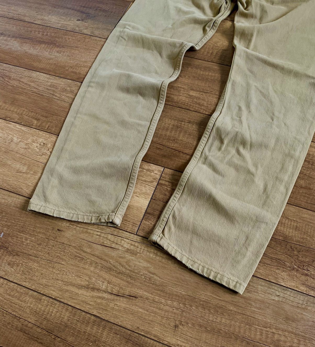 Levi's Vintage Levi’s 615 Orange Tab Beige Brown Denim Pants Jeans Size US 32 / EU 48 - 3 Thumbnail
