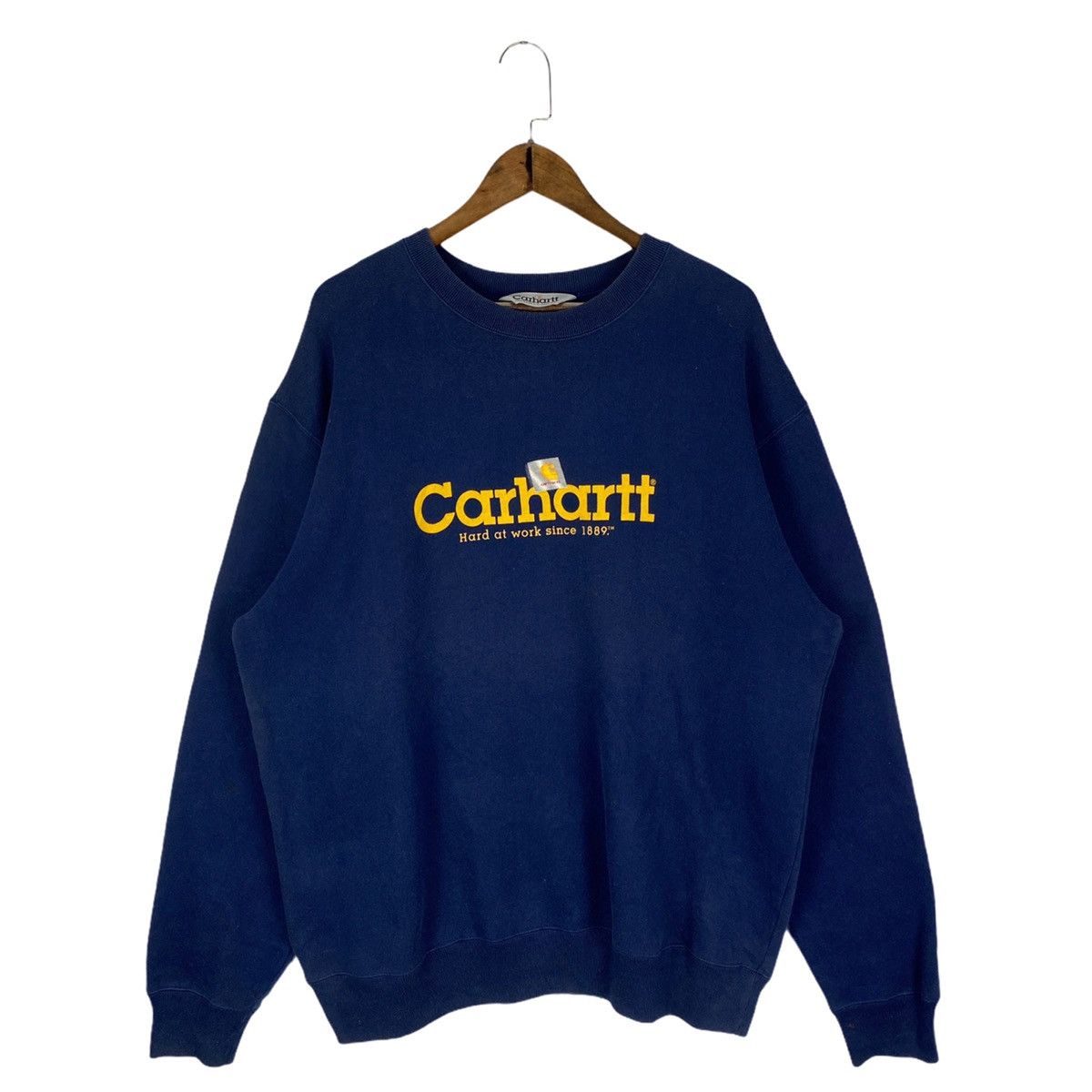 Carhartt × Carhartt Wip Vintage 90s Carhartt Sweatshirt Crewneck Size US XL / EU 56 / 4 - 2 Thumbnail