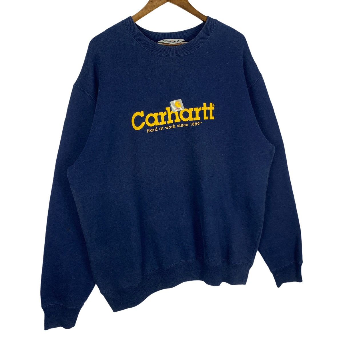 Carhartt × Carhartt Wip Vintage 90s Carhartt Sweatshirt Crewneck Size US XL / EU 56 / 4 - 4 Thumbnail