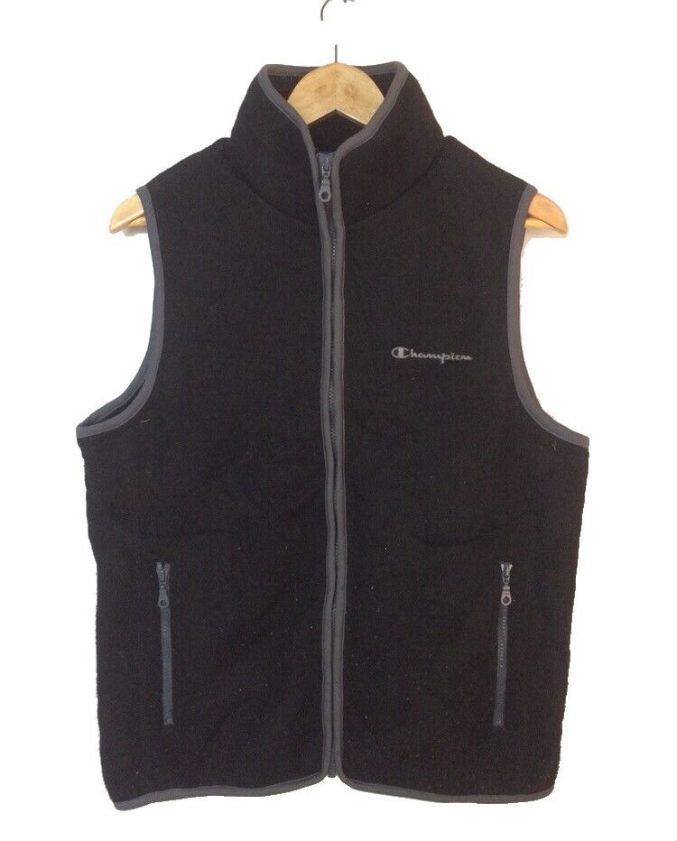 Champion × Vintage CLEARANCE STOCK!! RARE CHAMPION SMALL LOGO VEST Size US M / EU 48-50 / 2 - 1 Thumbnail