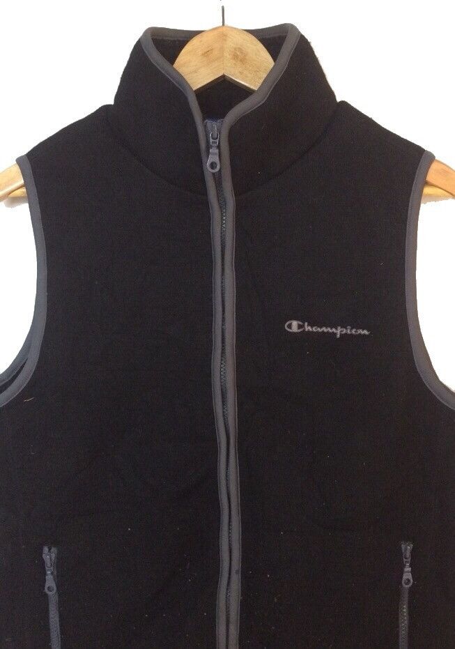 Champion × Vintage CLEARANCE STOCK!! RARE CHAMPION SMALL LOGO VEST Size US M / EU 48-50 / 2 - 2 Thumbnail