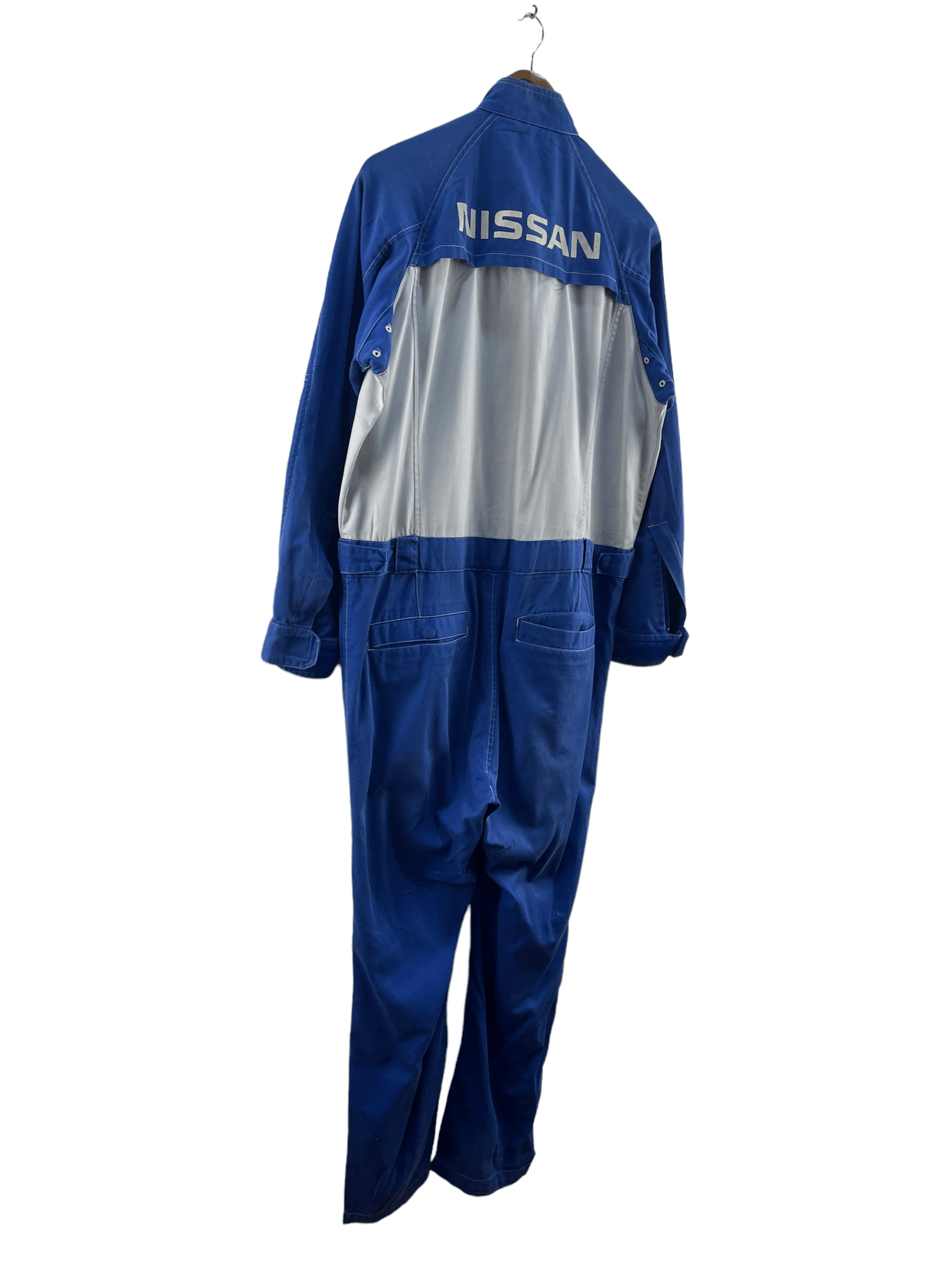 Japanese Brand Vintage Nissan Overall Jumpsuits Size US 36 / EU 52 - 3 Thumbnail