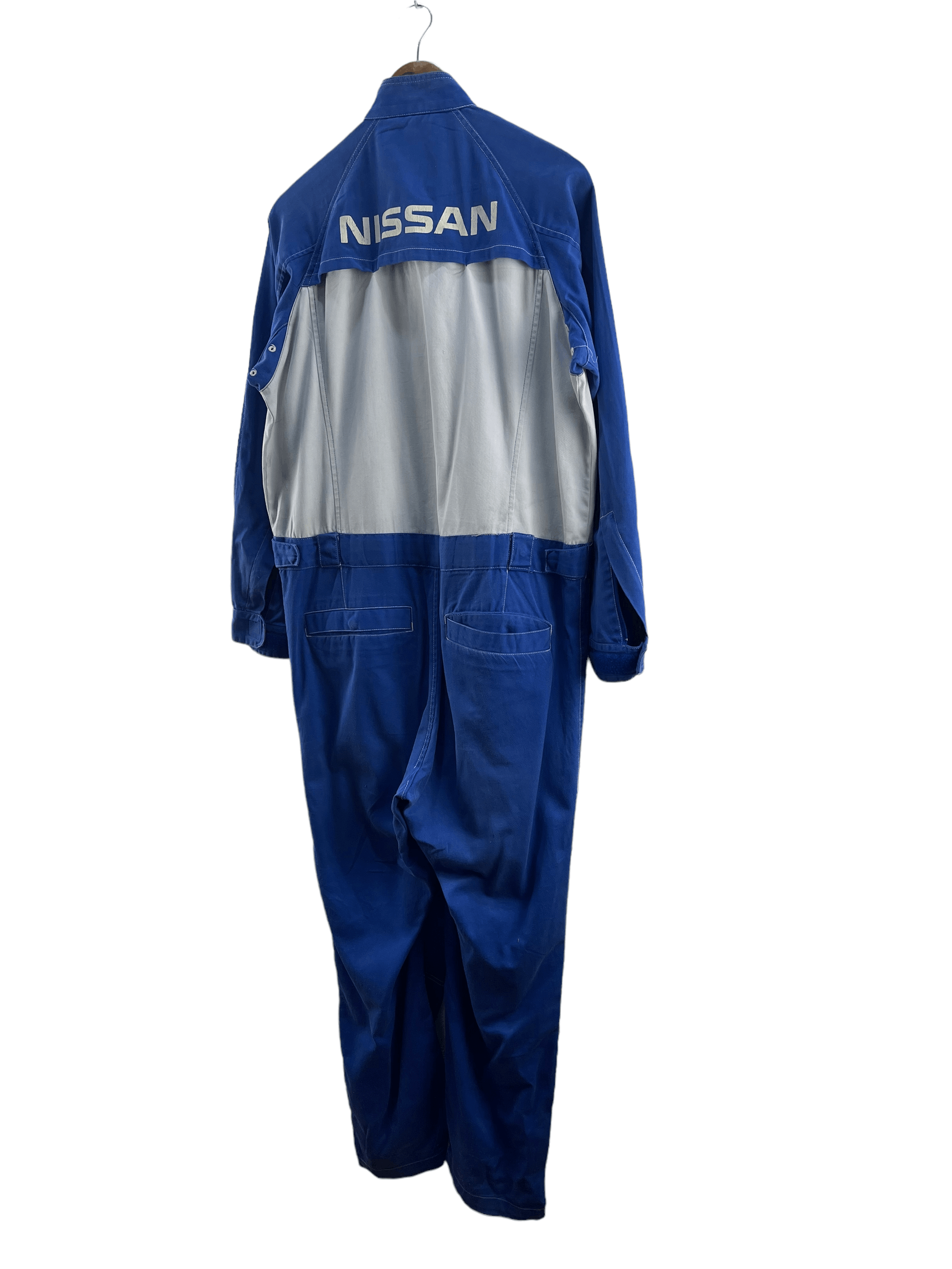 Japanese Brand Vintage Nissan Overall Jumpsuits Size US 36 / EU 52 - 4 Thumbnail