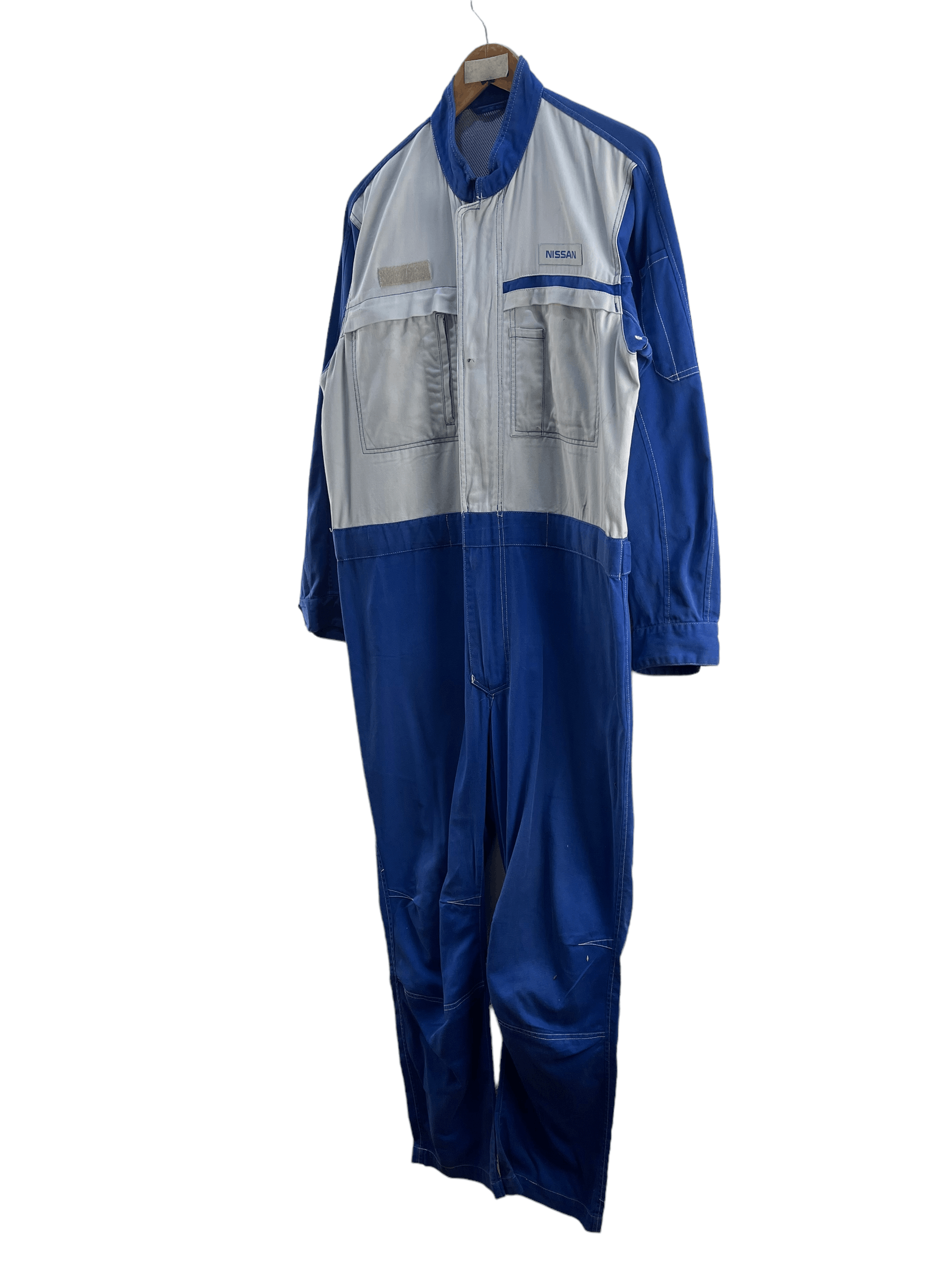 Japanese Brand Vintage Nissan Overall Jumpsuits Size US 36 / EU 52 - 6 Thumbnail