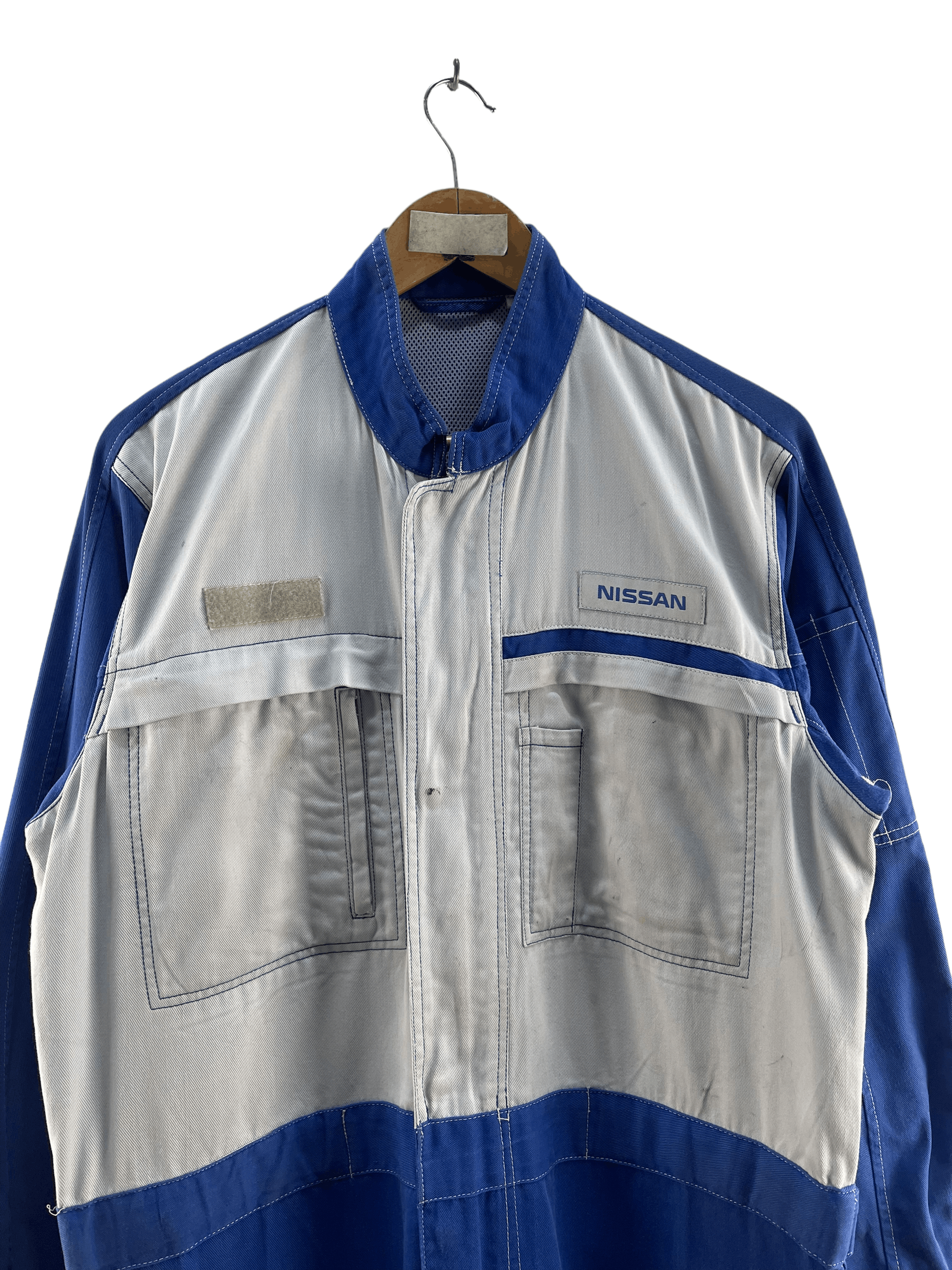 Japanese Brand Vintage Nissan Overall Jumpsuits Size US 36 / EU 52 - 7 Thumbnail