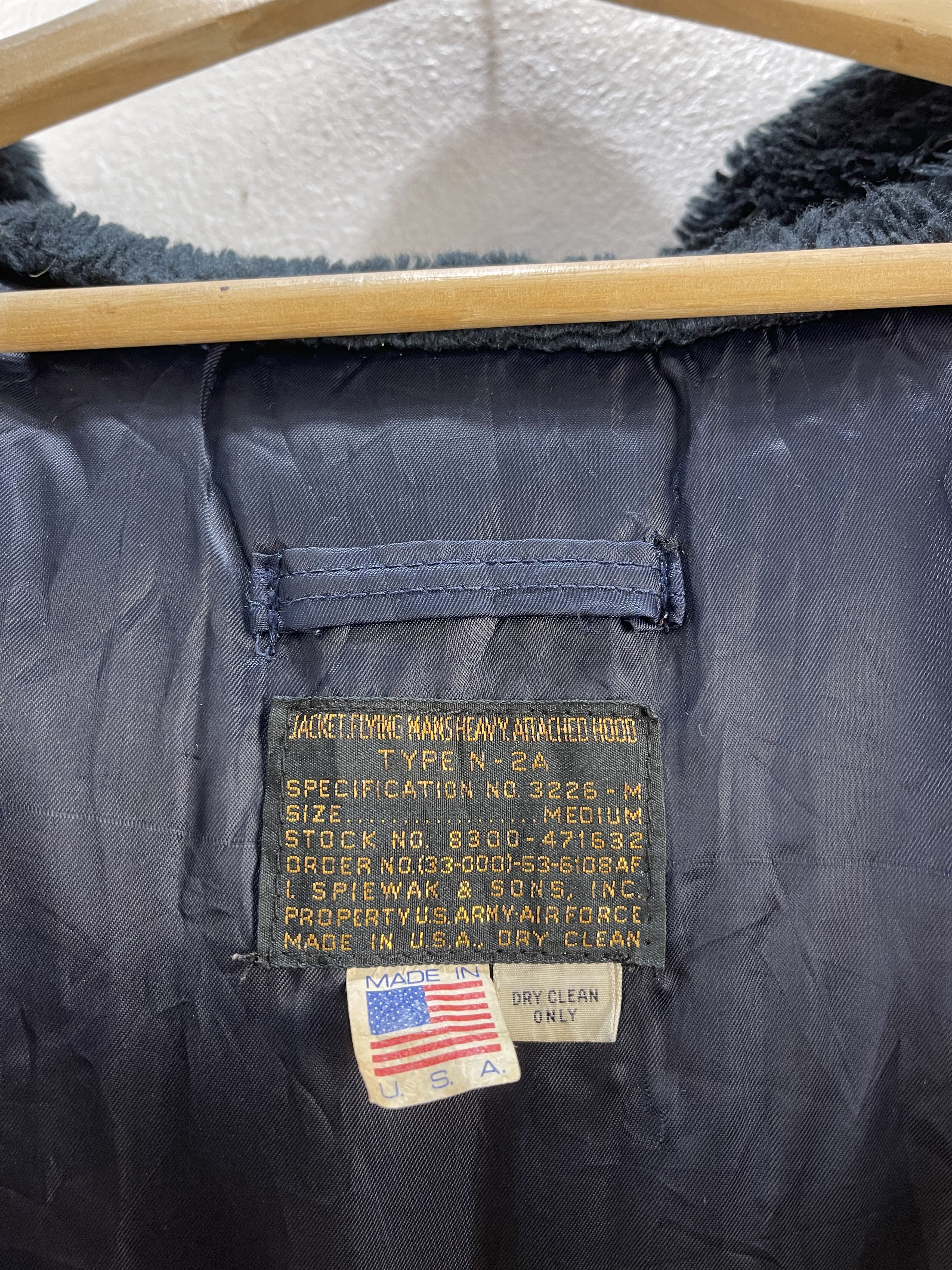 I. Spiewak And Sons Vintage U.S Air Force I.Spiewak Sons Bomber Jacket Size US M / EU 48-50 / 2 - 12 Thumbnail