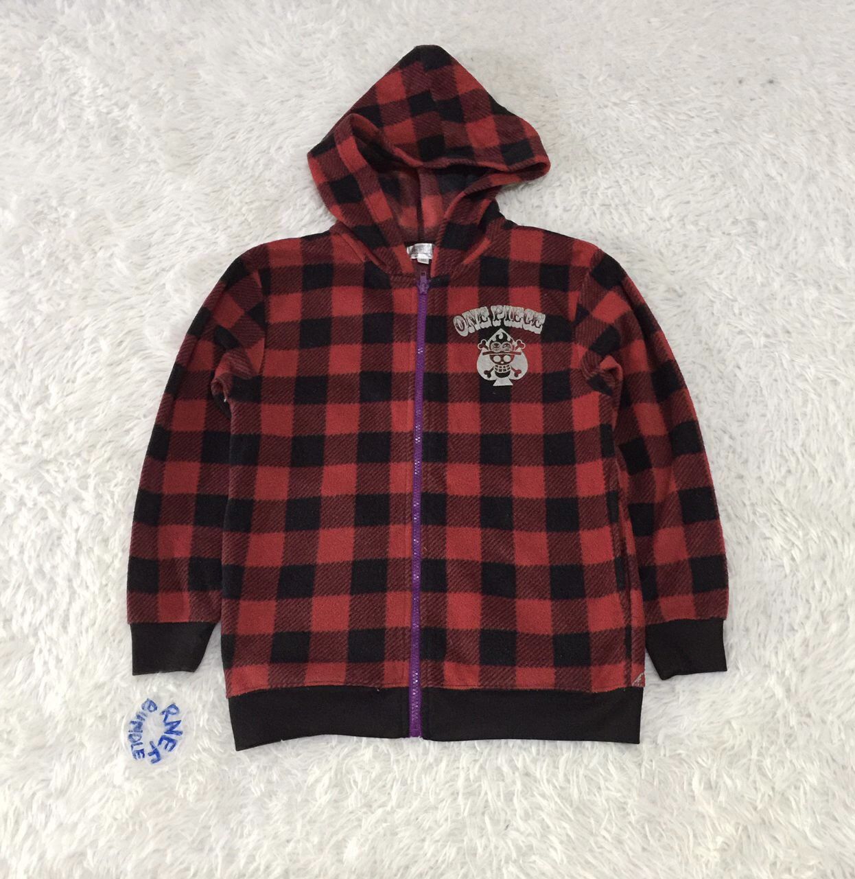 Cartoon Network Anime one piece zipper hooded sweater jacket Size US XS / EU 42 / 0 - 2 Thumbnail
