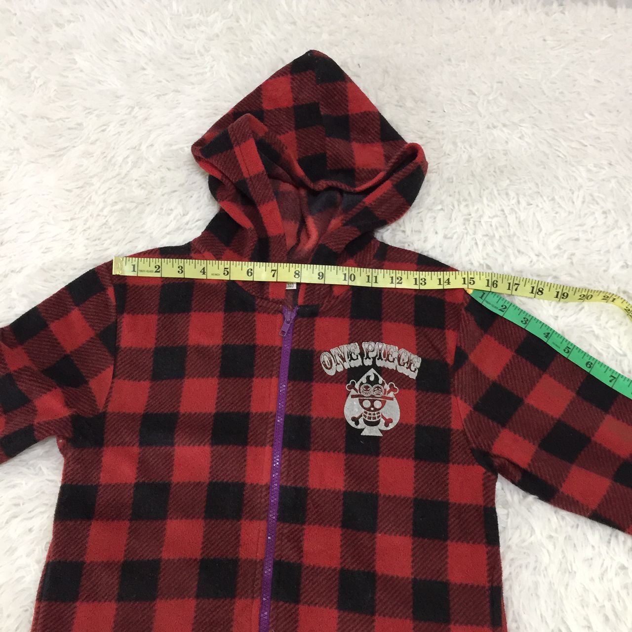 Cartoon Network Anime one piece zipper hooded sweater jacket Size US XS / EU 42 / 0 - 4 Thumbnail
