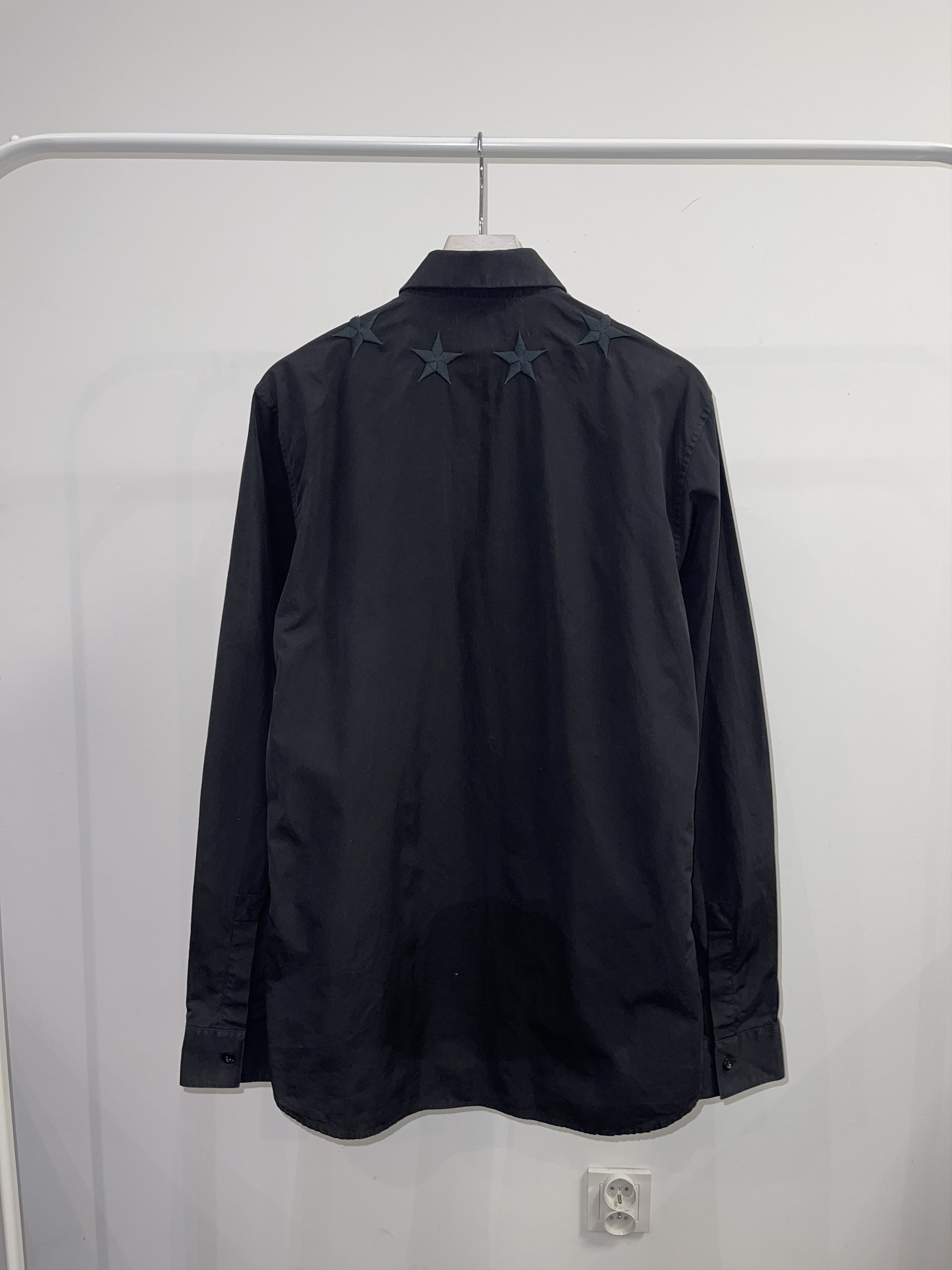 Givenchy Givenchy by Riccardo Tisci Embroidered Star Button Up Shirt Size US M / EU 48-50 / 2 - 4 Thumbnail