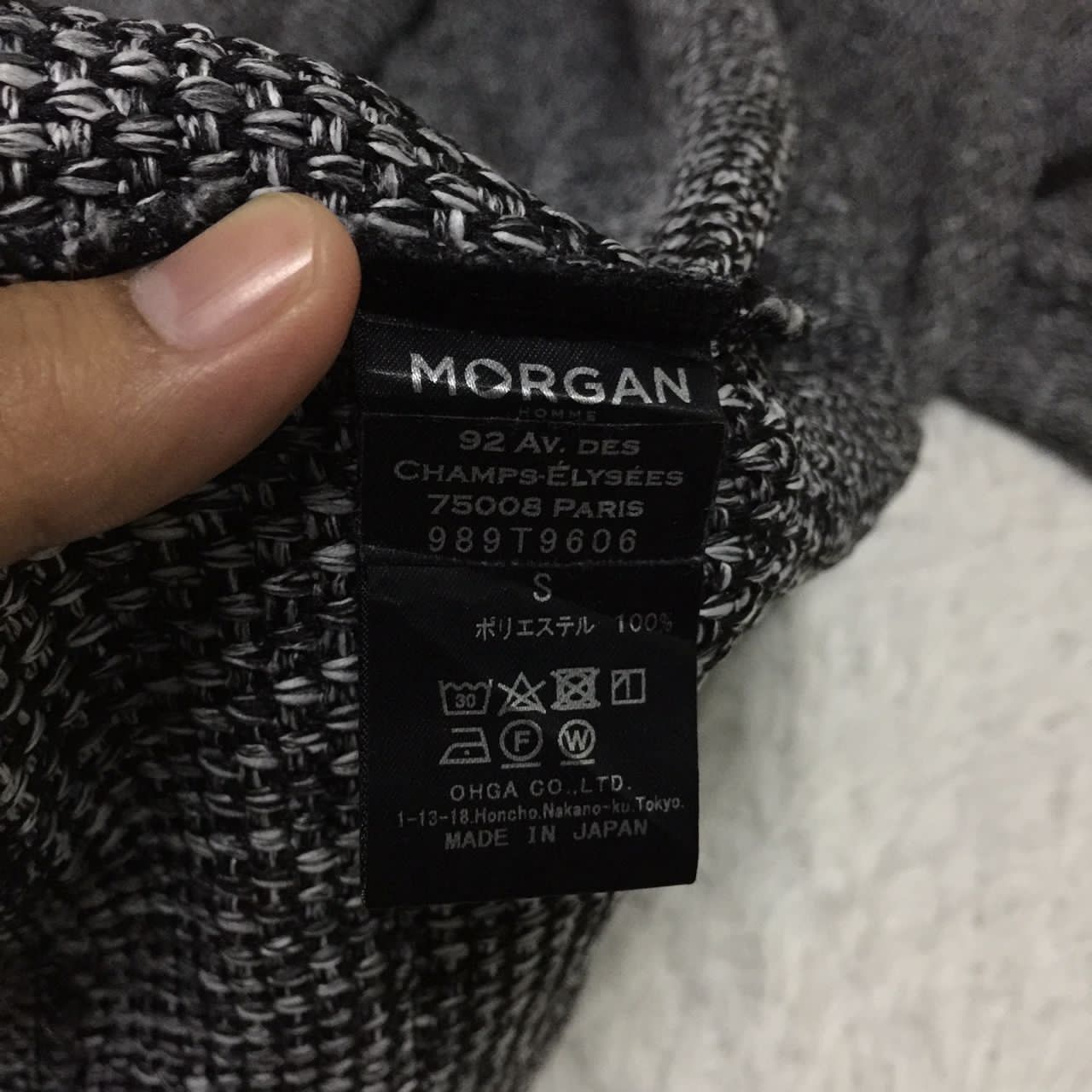 Japanese Brand Morgan Homme Made in Japan Size US S / EU 44-46 / 1 - 8 Thumbnail