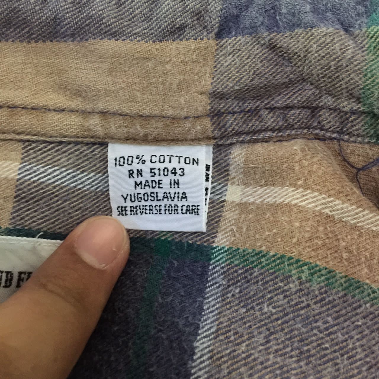 Designer Vintage the umberland flannel by bud berma Size US S / EU 44-46 / 1 - 8 Thumbnail