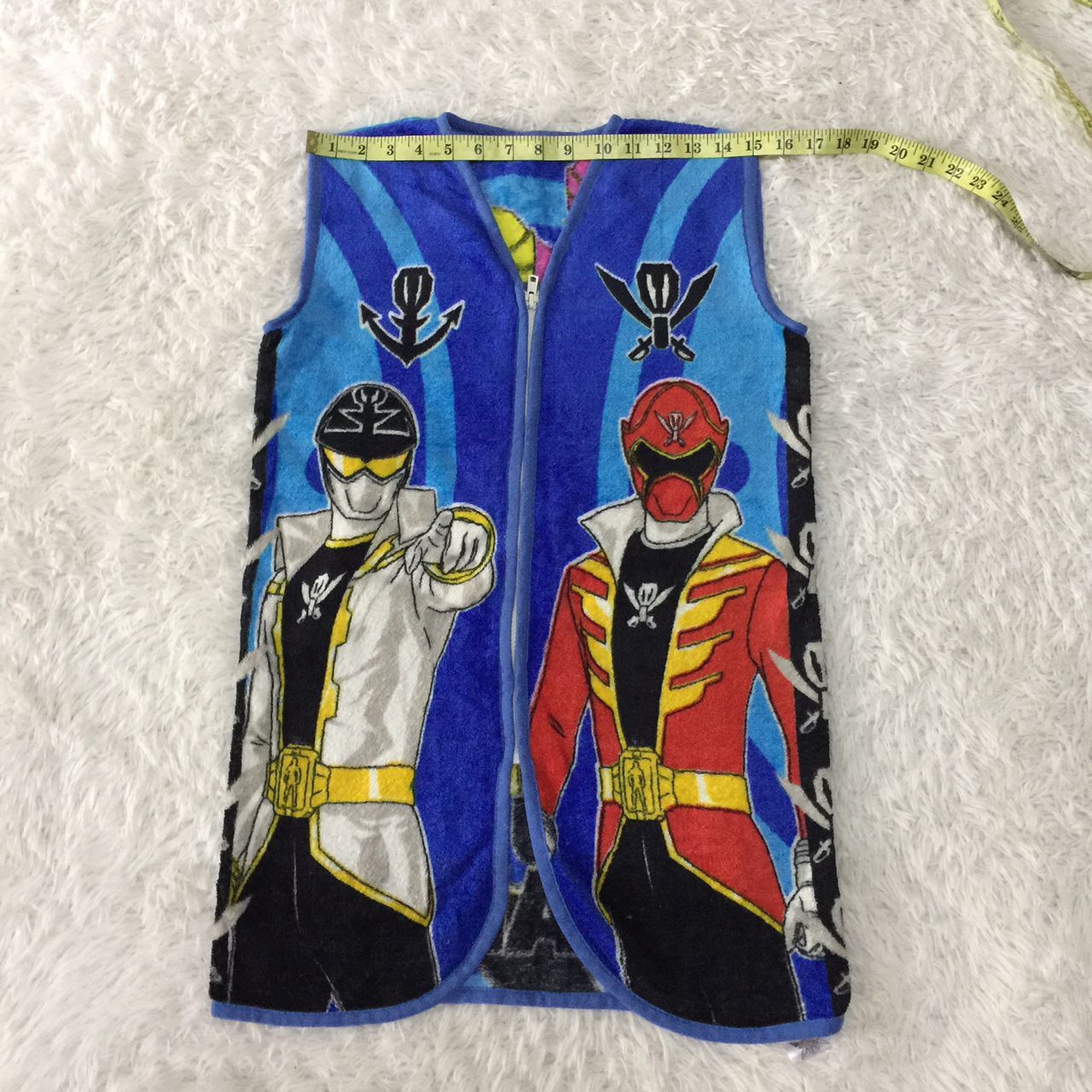 Japanese Brand Vintage cartoon kaizoku sentai gokuiger vest Size US S / EU 44-46 / 1 - 4 Thumbnail