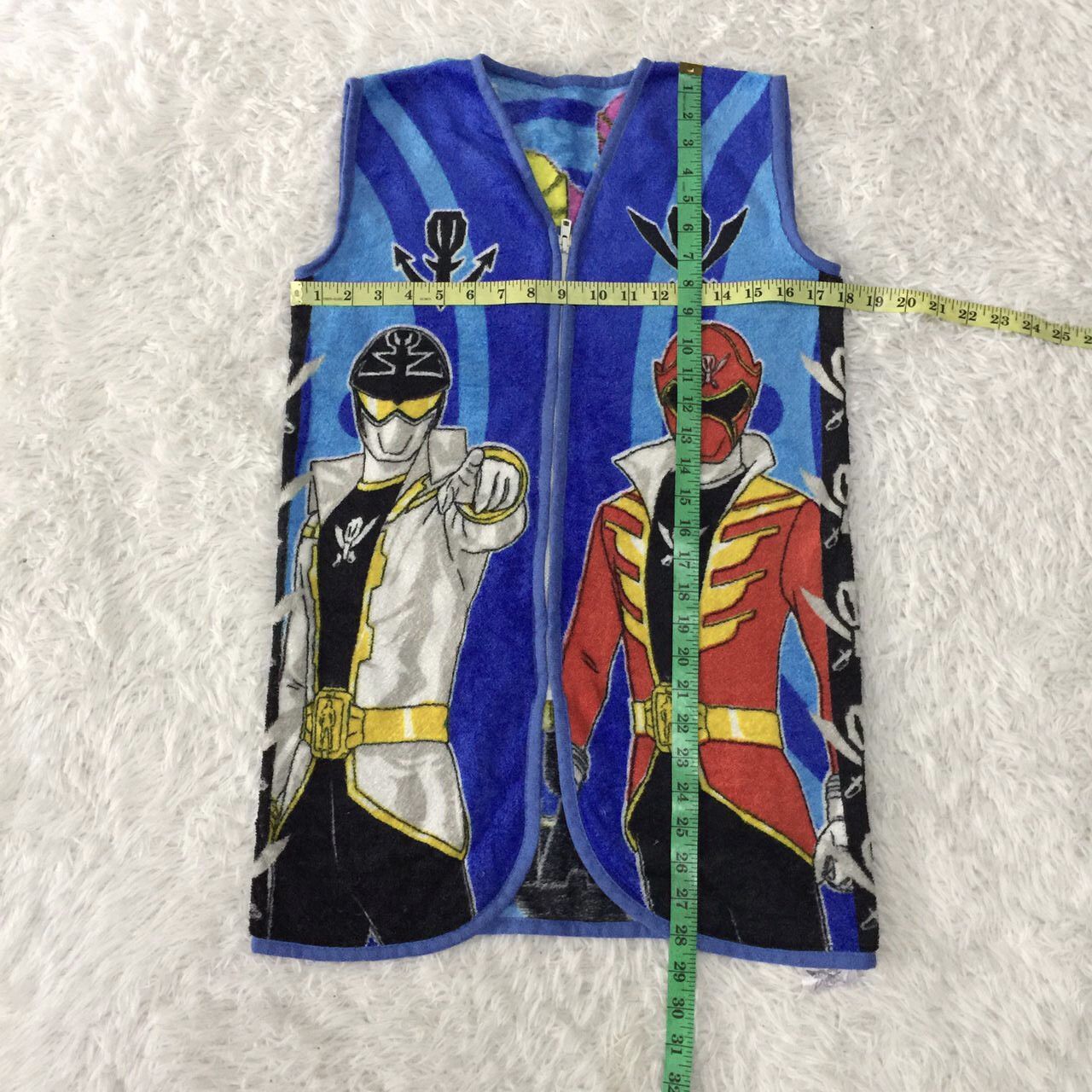 Japanese Brand Vintage cartoon kaizoku sentai gokuiger vest Size US S / EU 44-46 / 1 - 3 Thumbnail