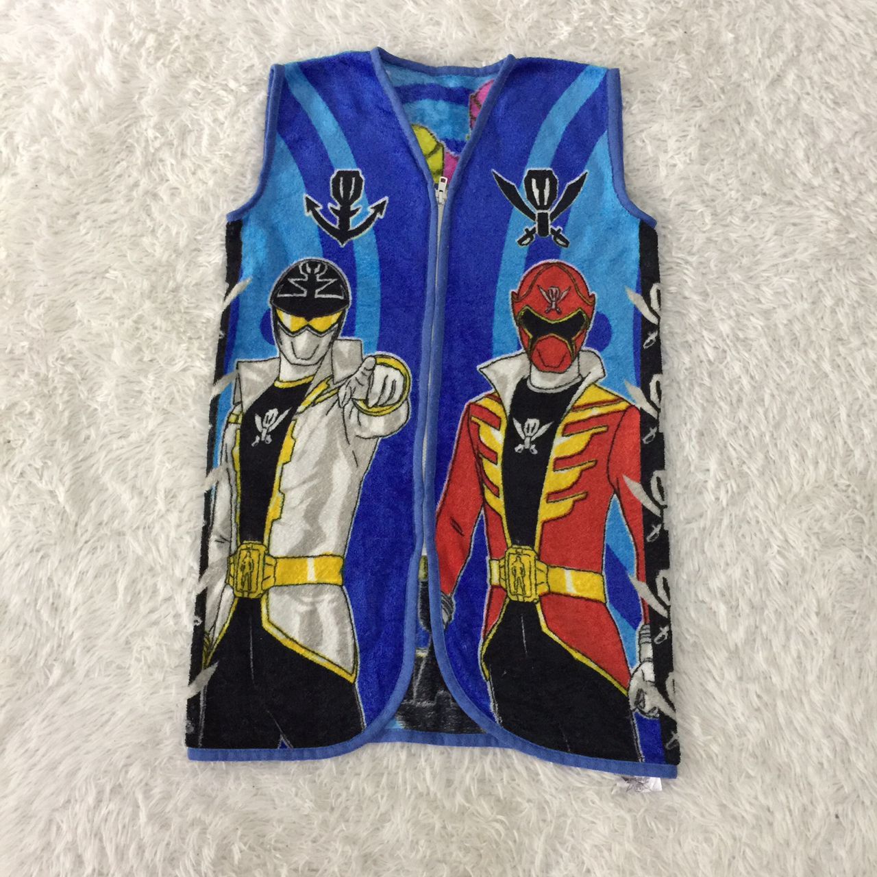 Japanese Brand Vintage cartoon kaizoku sentai gokuiger vest Size US S / EU 44-46 / 1 - 8 Thumbnail