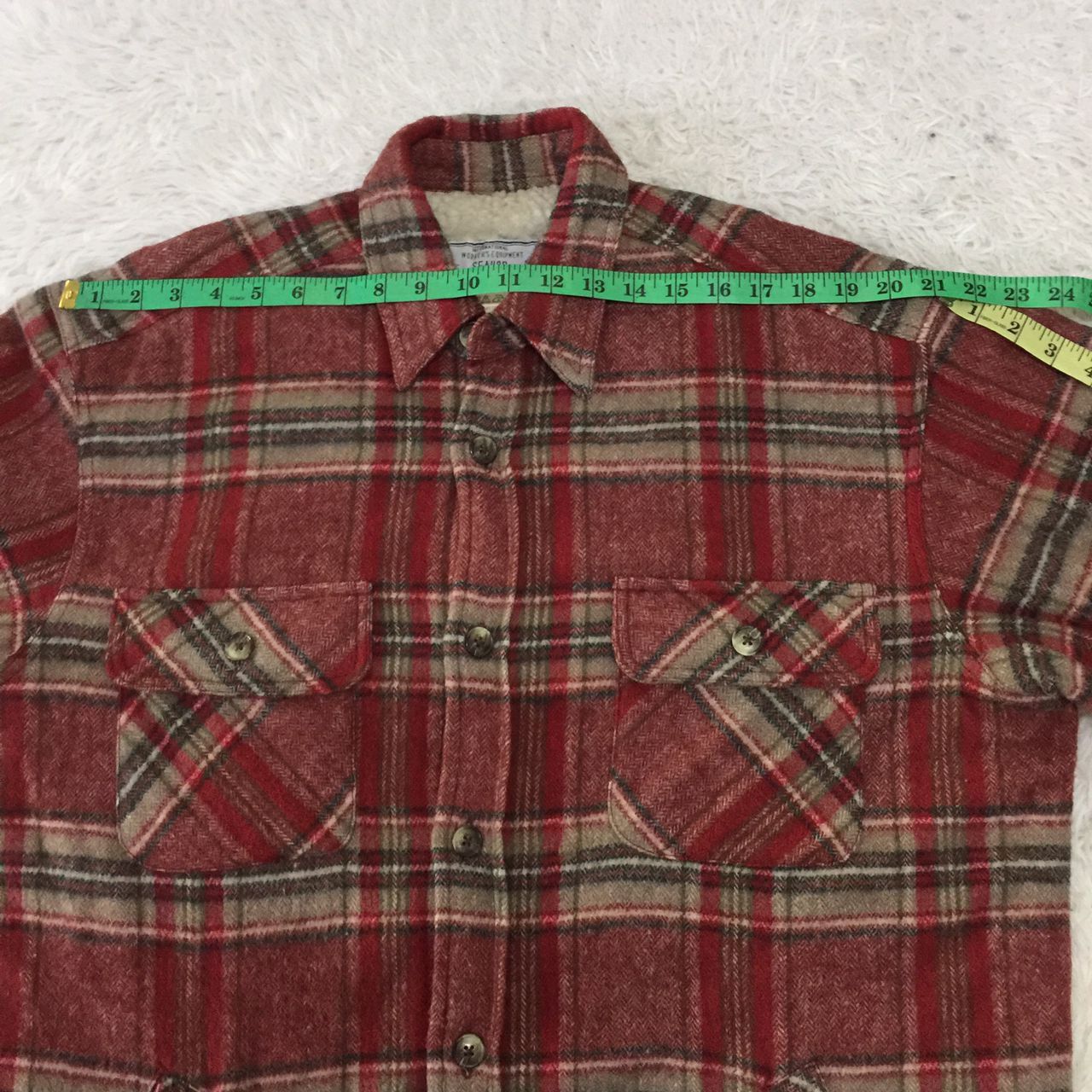 Flannel Seahop International Workers Equipment Button Up Size US M / EU 48-50 / 2 - 4 Thumbnail