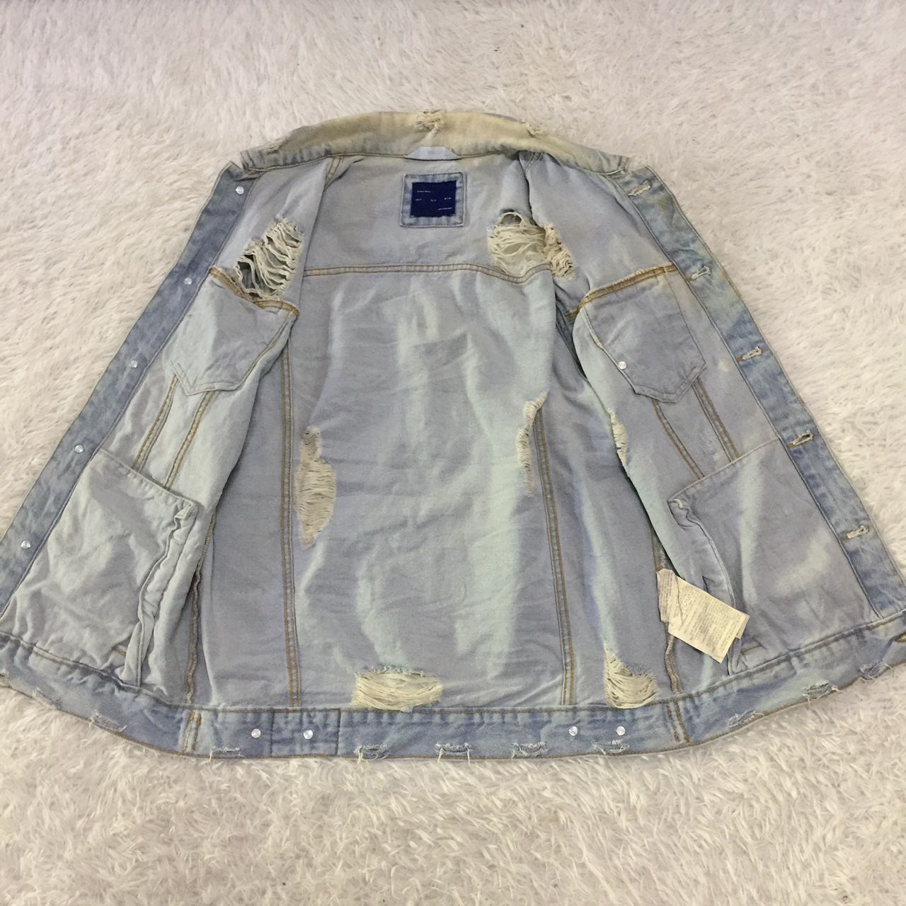 Zara Distressed zara man denim vest Size US M / EU 48-50 / 2 - 5 Thumbnail