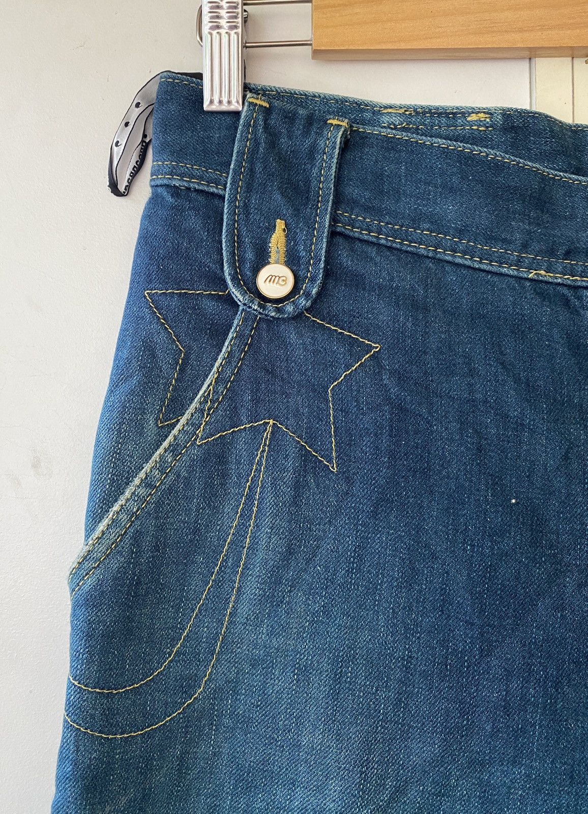 Japanese Brand MERCIBEAUCOUP ISSEY MIYAKE 3D POCKET DENIM Size US 30 / EU 46 - 2 Thumbnail
