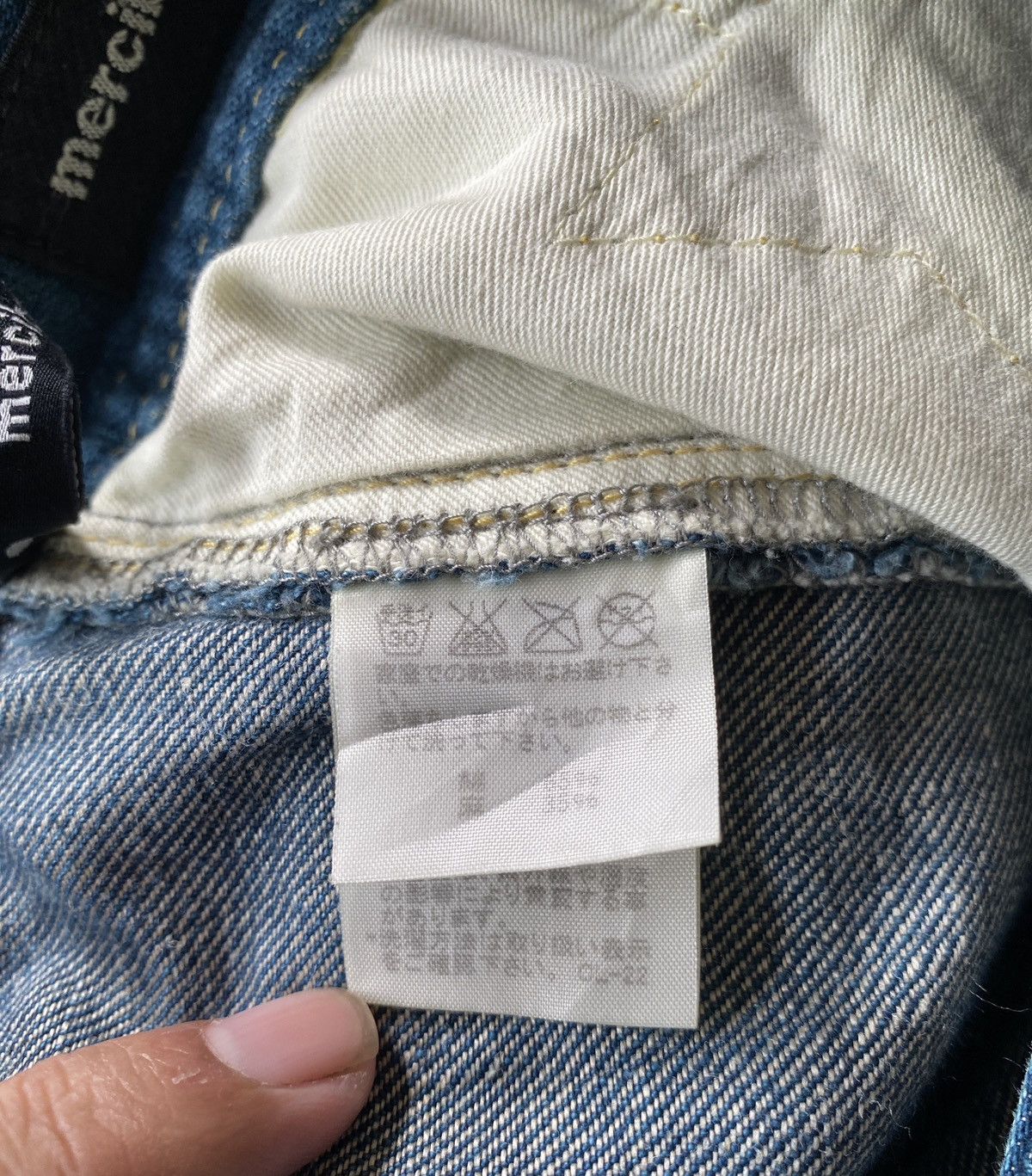 Japanese Brand MERCIBEAUCOUP ISSEY MIYAKE 3D POCKET DENIM Size US 30 / EU 46 - 12 Thumbnail