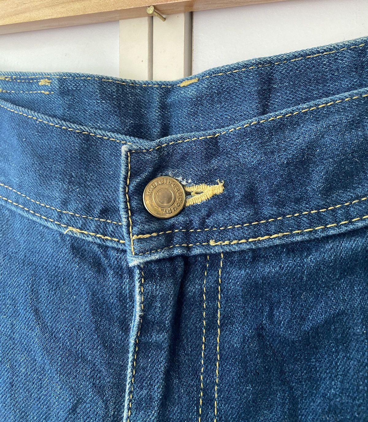 Japanese Brand MERCIBEAUCOUP ISSEY MIYAKE 3D POCKET DENIM Size US 30 / EU 46 - 3 Thumbnail