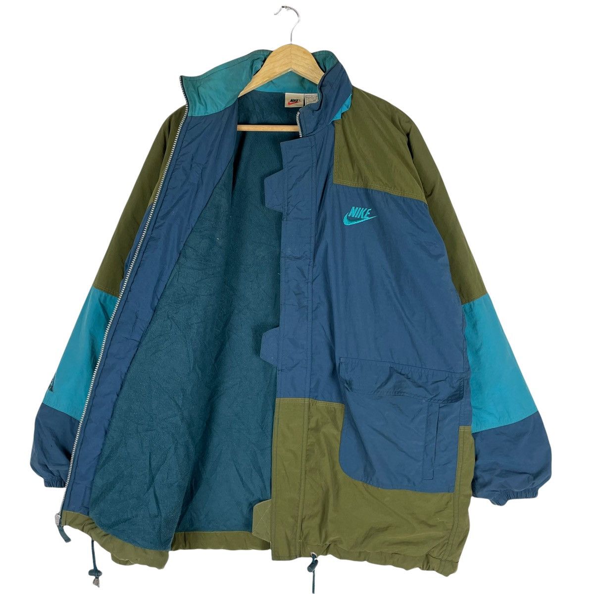 Nike ❄️90s NIKE ACG Stripped Block Hoodie Jacket Size US XL / EU 56 / 4 - 3 Thumbnail