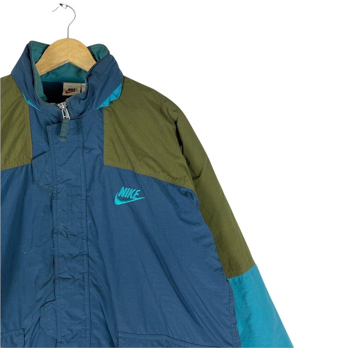 Nike ❄️90s NIKE ACG Stripped Block Hoodie Jacket Size US XL / EU 56 / 4 - 4 Thumbnail