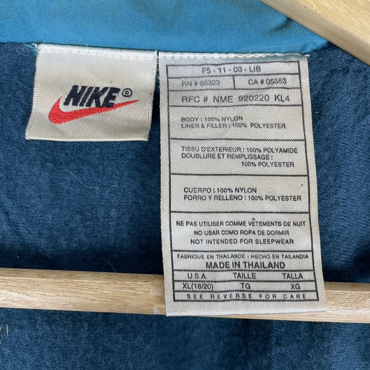Nike ❄️90s NIKE ACG Stripped Block Hoodie Jacket Size US XL / EU 56 / 4 - 10 Thumbnail