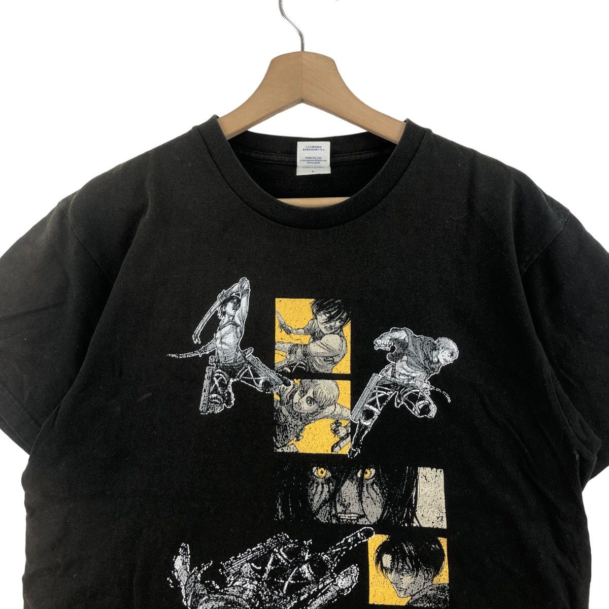 Anime Vintage ATTACK ON TITAN T-Shirt Anime Japan Manga Size US L / EU 52-54 / 3 - 2 Thumbnail