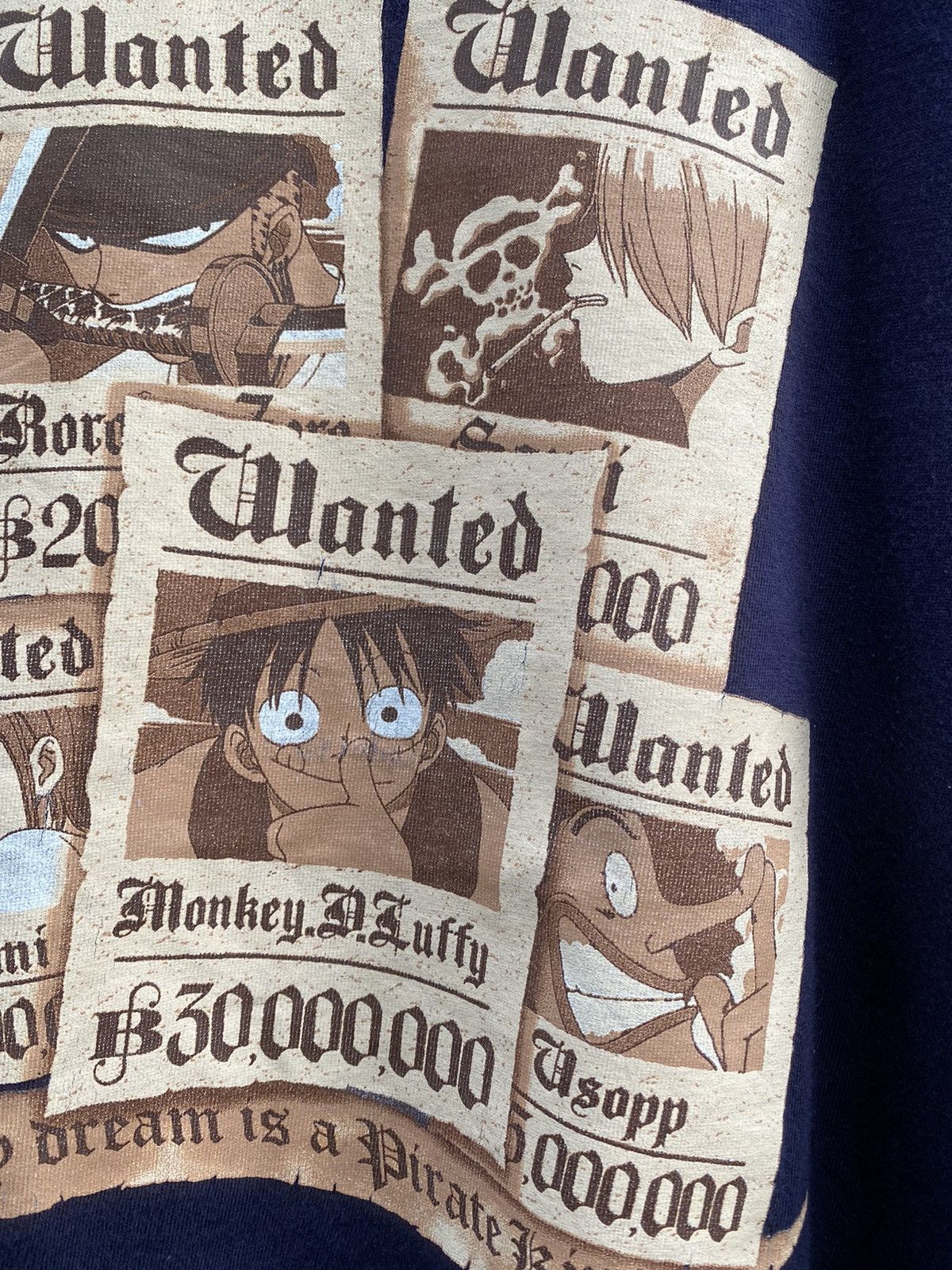 Anime × Japanese Brand × Vintage VINTAGE ONE PIECE ALL CREW EARLY BOUNTY HUNTER T SHIRT Size US M / EU 48-50 / 2 - 9 Thumbnail
