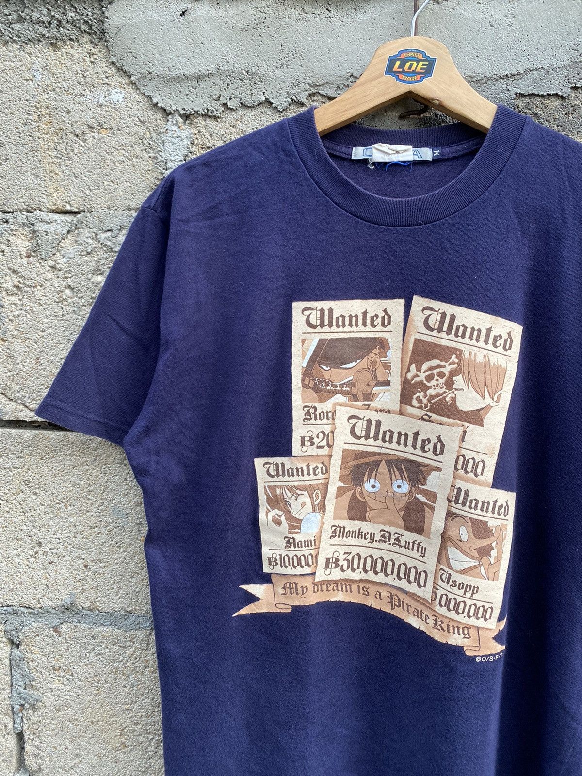 Anime × Japanese Brand × Vintage VINTAGE ONE PIECE ALL CREW EARLY BOUNTY HUNTER T SHIRT Size US M / EU 48-50 / 2 - 3 Thumbnail