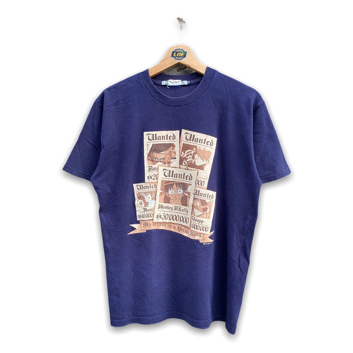 Anime × Japanese Brand × Vintage VINTAGE ONE PIECE ALL CREW EARLY BOUNTY HUNTER T SHIRT Size US M / EU 48-50 / 2 - 1 Thumbnail