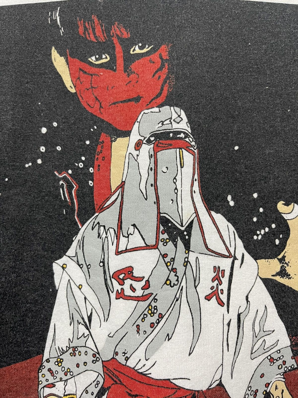 Rap Tees Vintage 90s Wrestling Great Muta NJPW Very Rare Shirt Size US L / EU 52-54 / 3 - 3 Thumbnail
