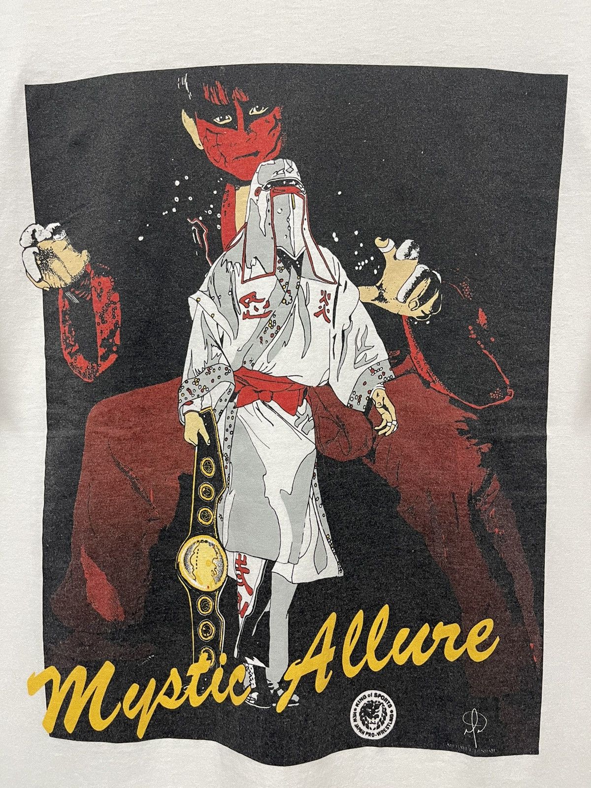 Rap Tees Vintage 90s Wrestling Great Muta NJPW Very Rare Shirt Size US L / EU 52-54 / 3 - 2 Thumbnail