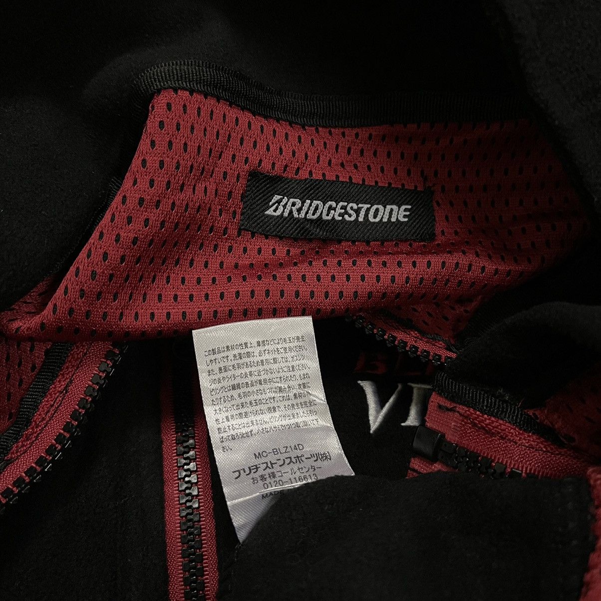 Fox Racing Vintage bridgestone blizzark VRX fleece sweater Size US L / EU 52-54 / 3 - 4 Thumbnail